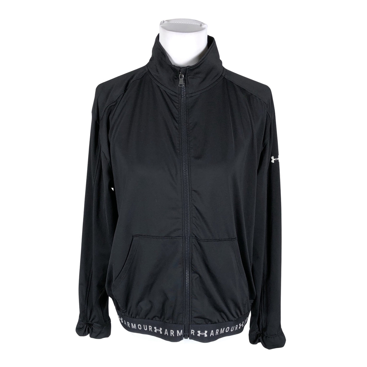 Naisten Under Armour - Verryttelytakki, koko 40 - Musta (1)