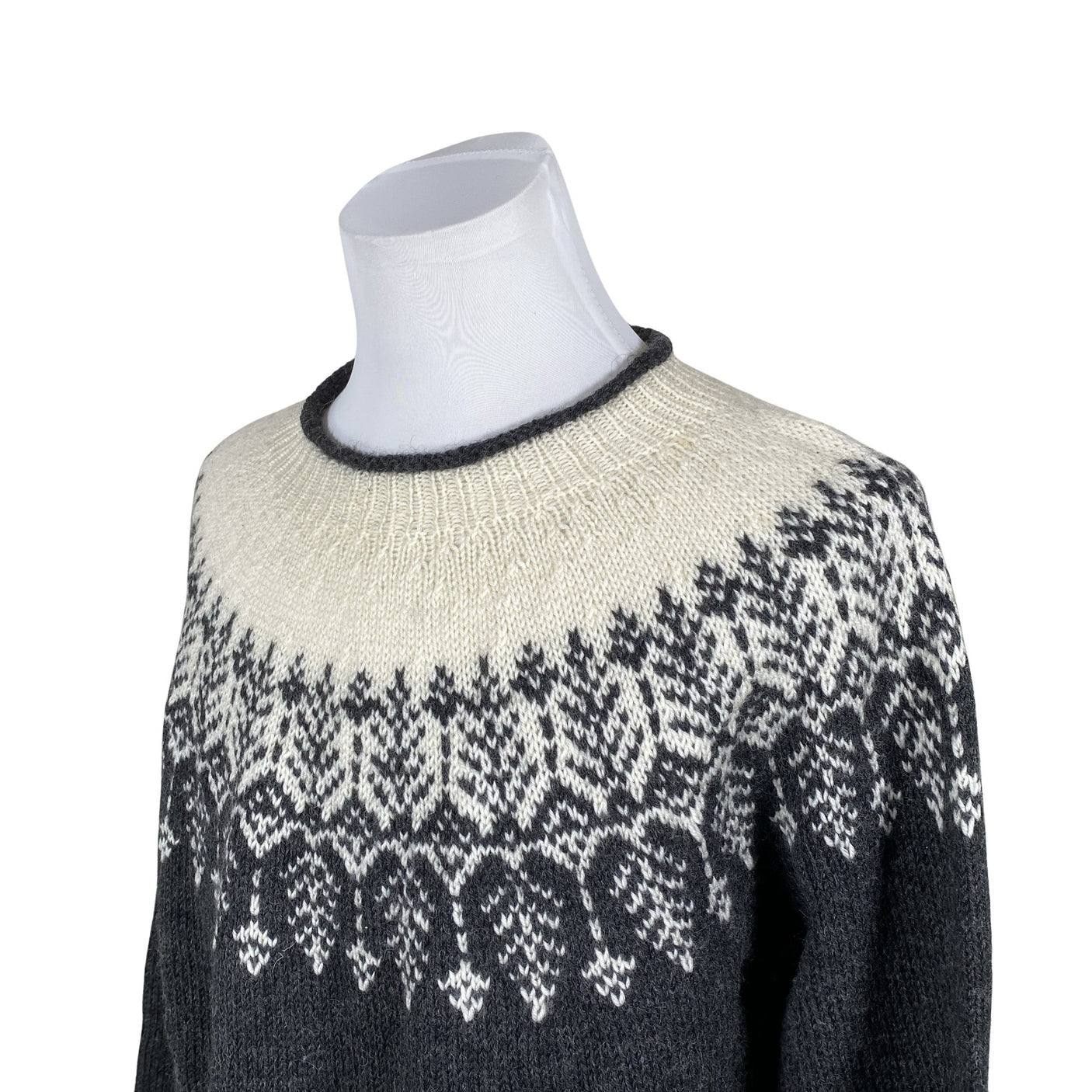 Miesten Handmade - Neulepaita, koko XXL - Harmaa (3)