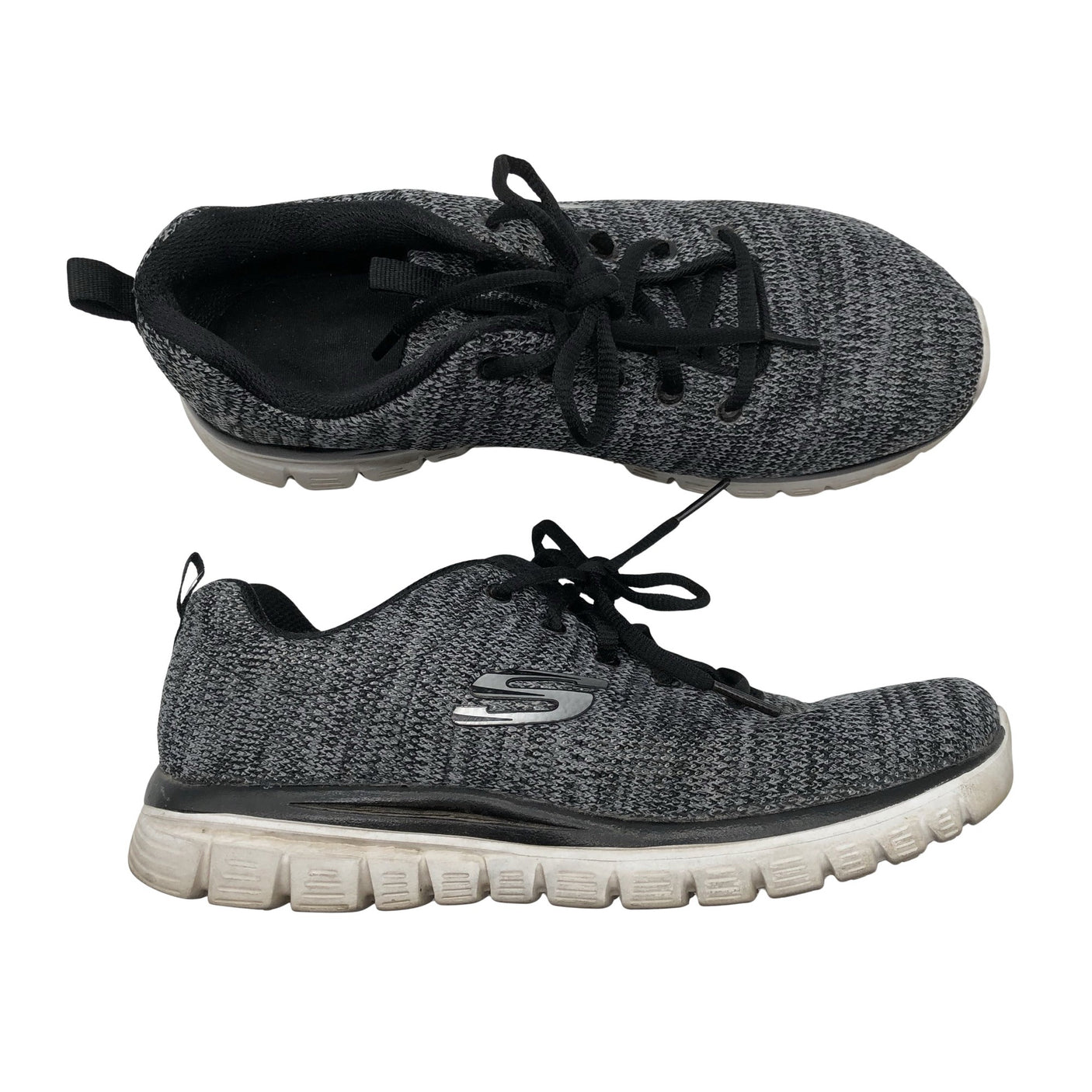 Naisten Skechers - Lenkkarit, koko 38 - Harmaa (1)