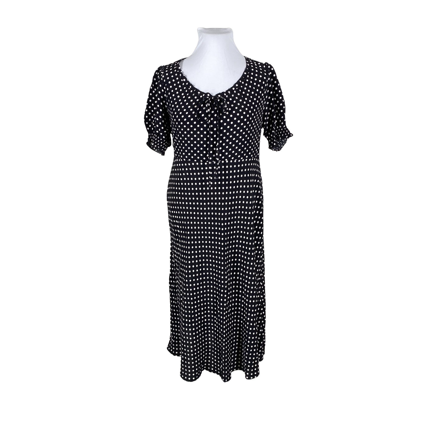 Naisten Marks&Spencer - Sifonkimekko, koko 46 - Musta (1)