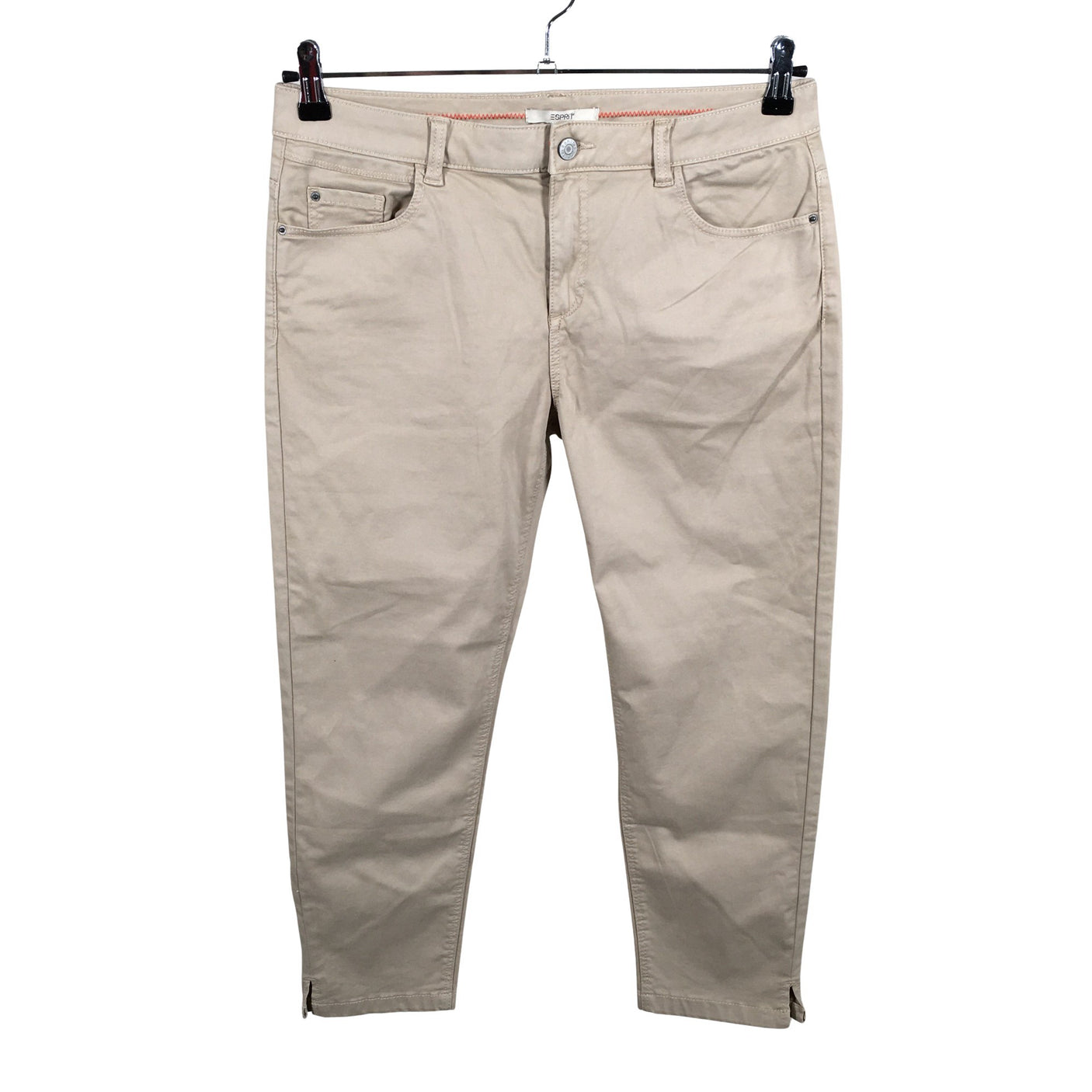 Naisten Esprit - Kangashousut, koko 40 - Beige (1)
