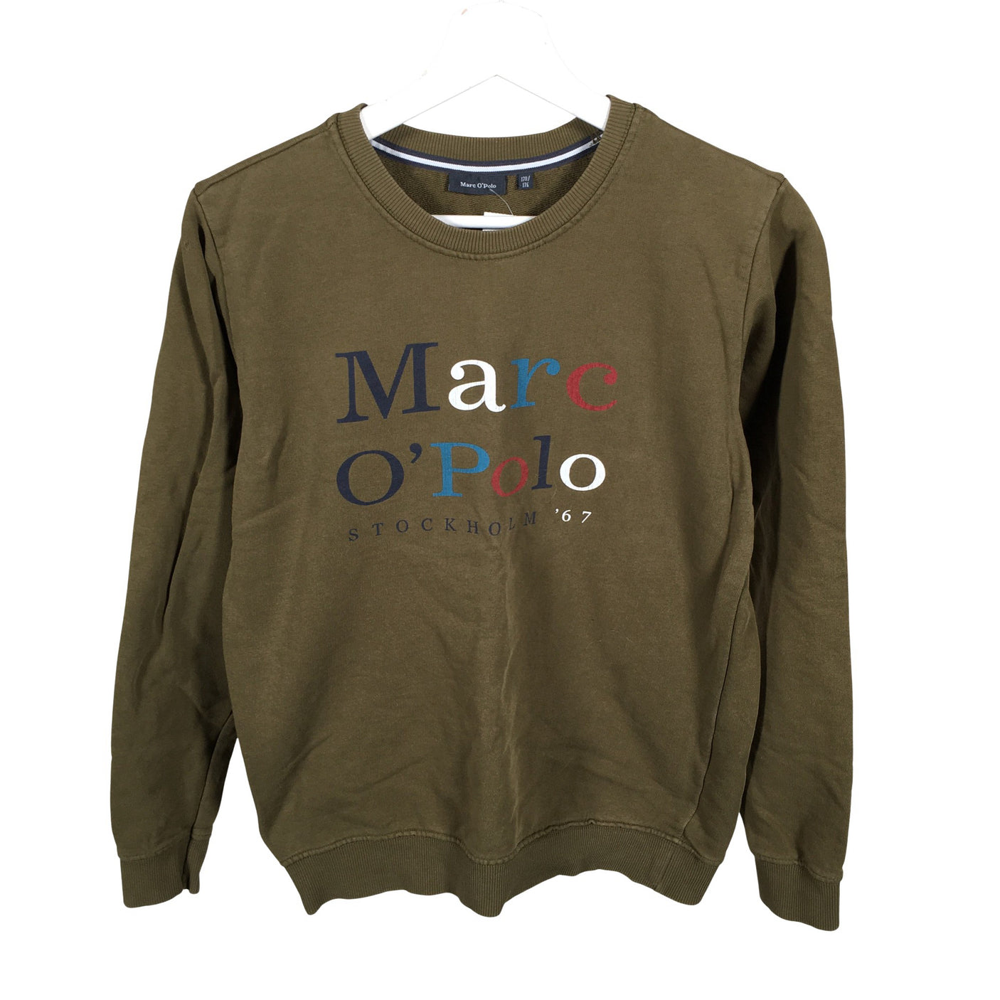 Unisex Marc O'Polo - Collegepaita, koko 170 - 176 - Vihreä (1)
