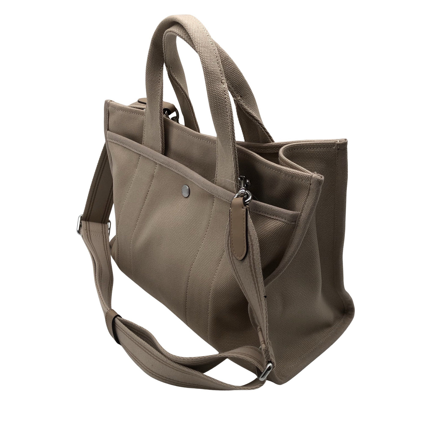 Naisten Coach - Käsilaukku, koko Maxi - Beige (2)