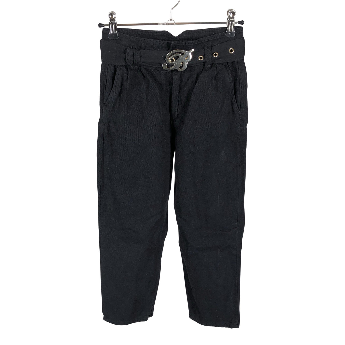 Tyttöjen Miss Blumarine - Farkut, koko 122 - 128 - Musta (1)