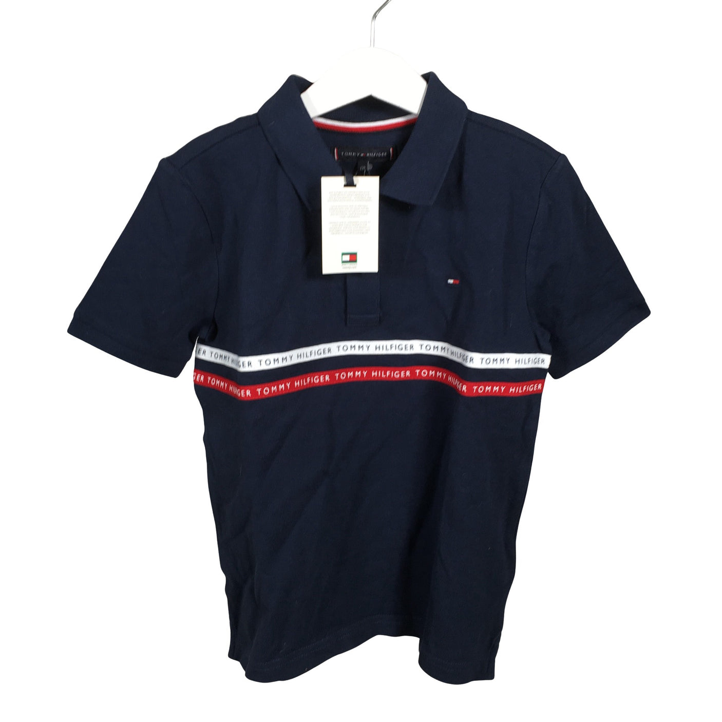 Unisex Tommy Hilfiger - Pikeepaita, koko 122 - 128 - Sininen (1)