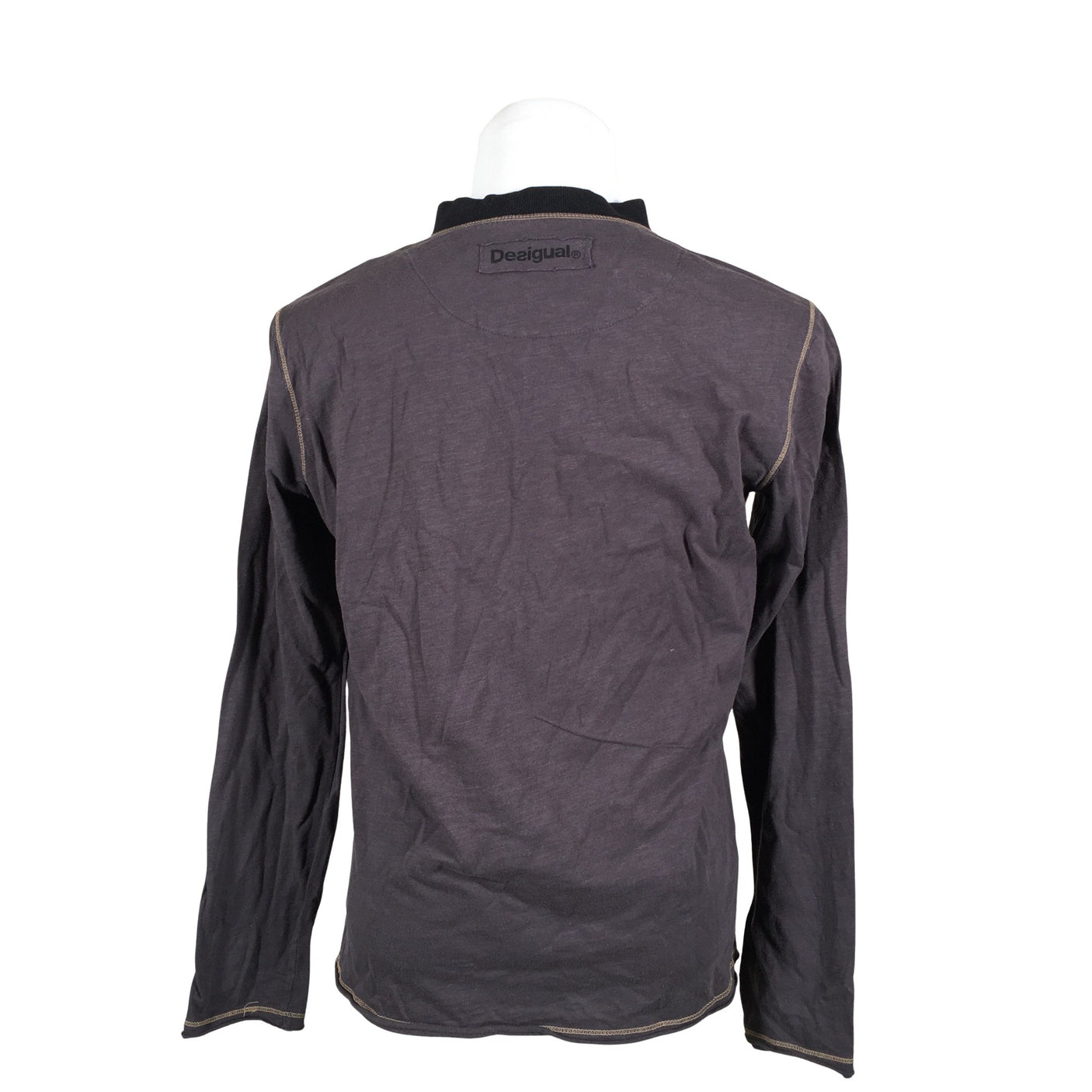 Miesten Desigual - Trikoopaita, koko L - Harmaa (2)