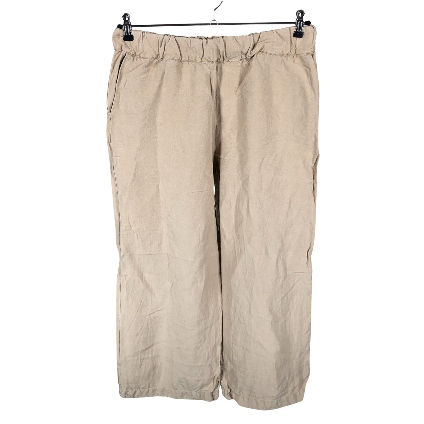 Naisten Sisley - Kangashousut, koko 40 - Beige (1)