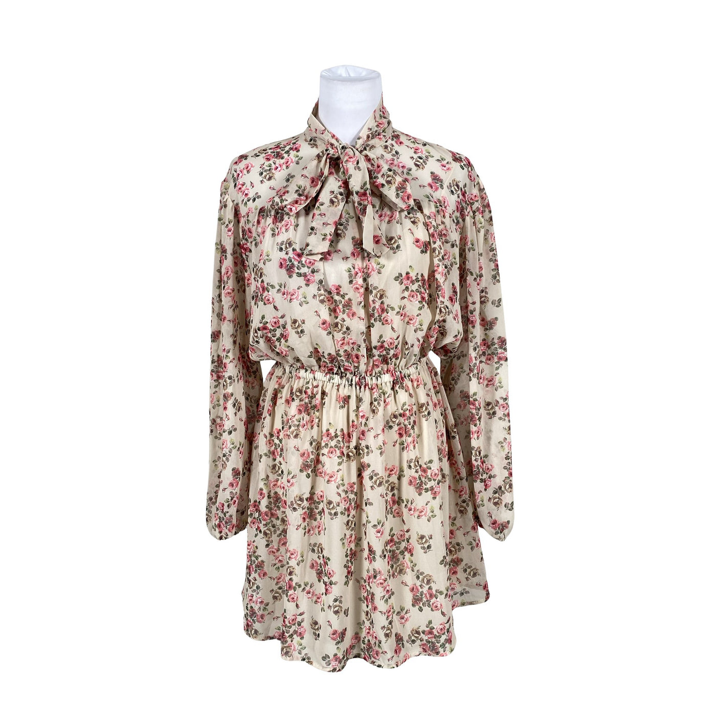 Naisten Vicolo - Sifonkimekko, koko 38 - Beige (1)