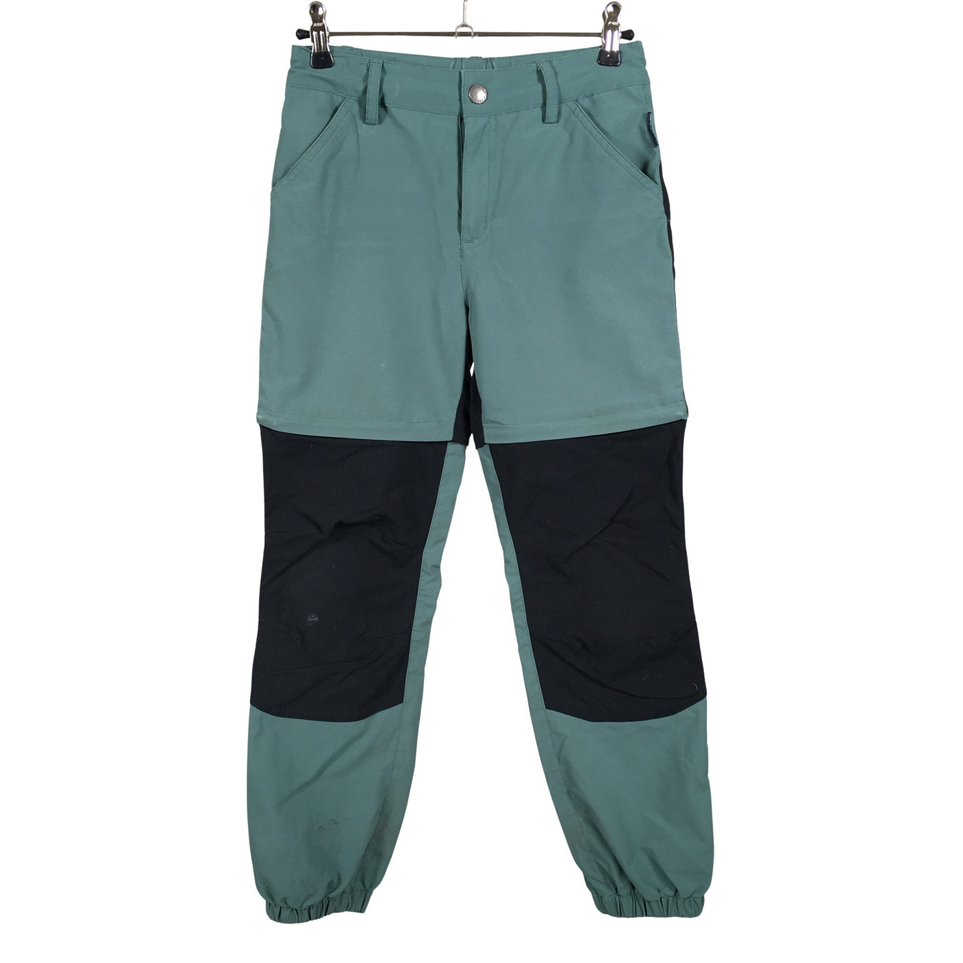 Unisex Polarn O. Pyret - Välikausihousut, koko 134 - 140 - Vihreä (1)