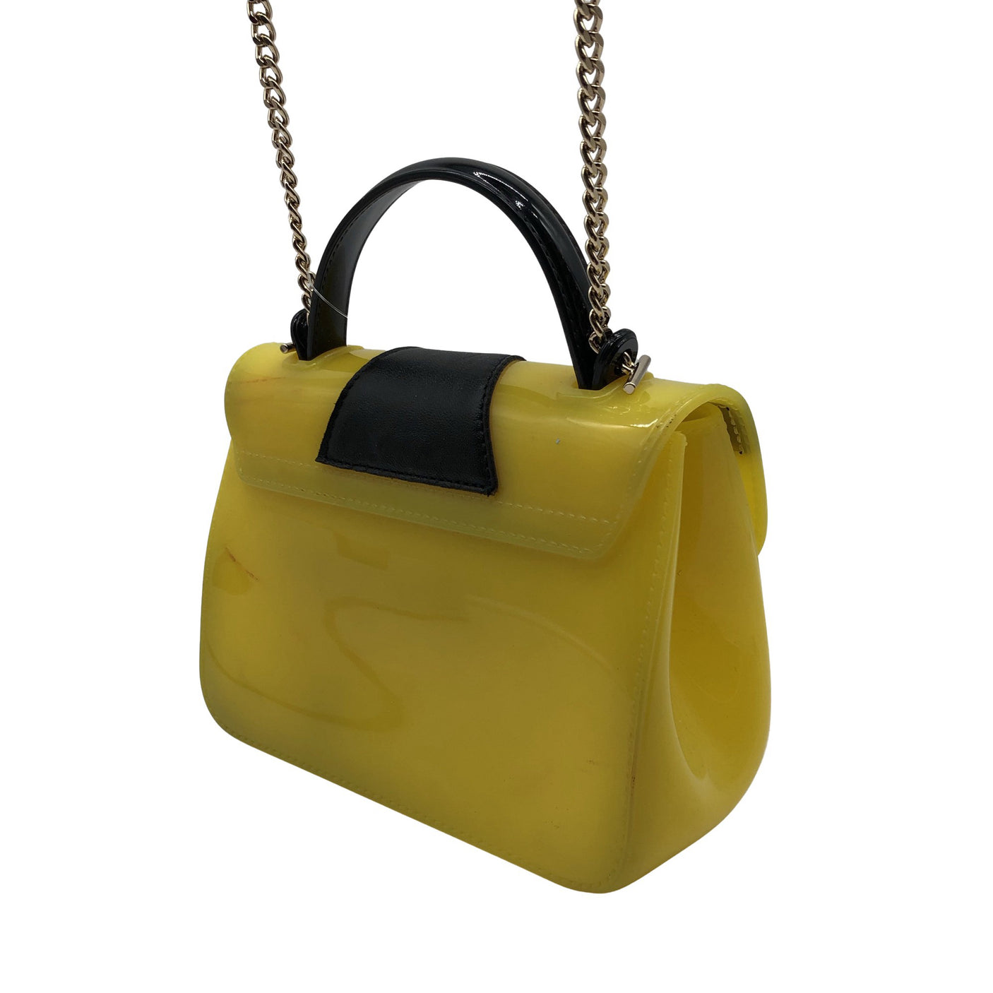 Naisten Furla - Olkalaukku, koko Mini - Keltainen (2)