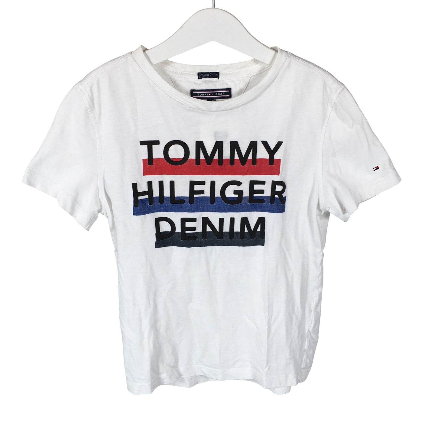 Unisex Tommy Hilfiger - T-paita, koko 122 - 128 - Valkoinen (1)