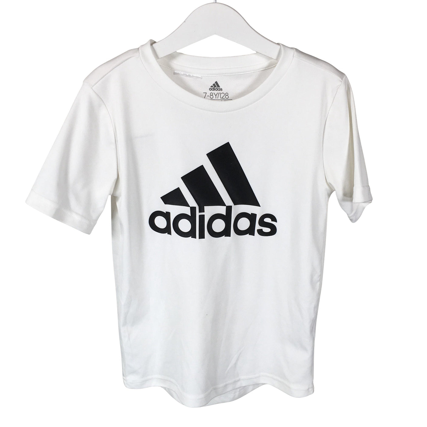Unisex Adidas - Urheilupaita, lyhyet hihat, koko 122 - 128 - Valkoinen (1)