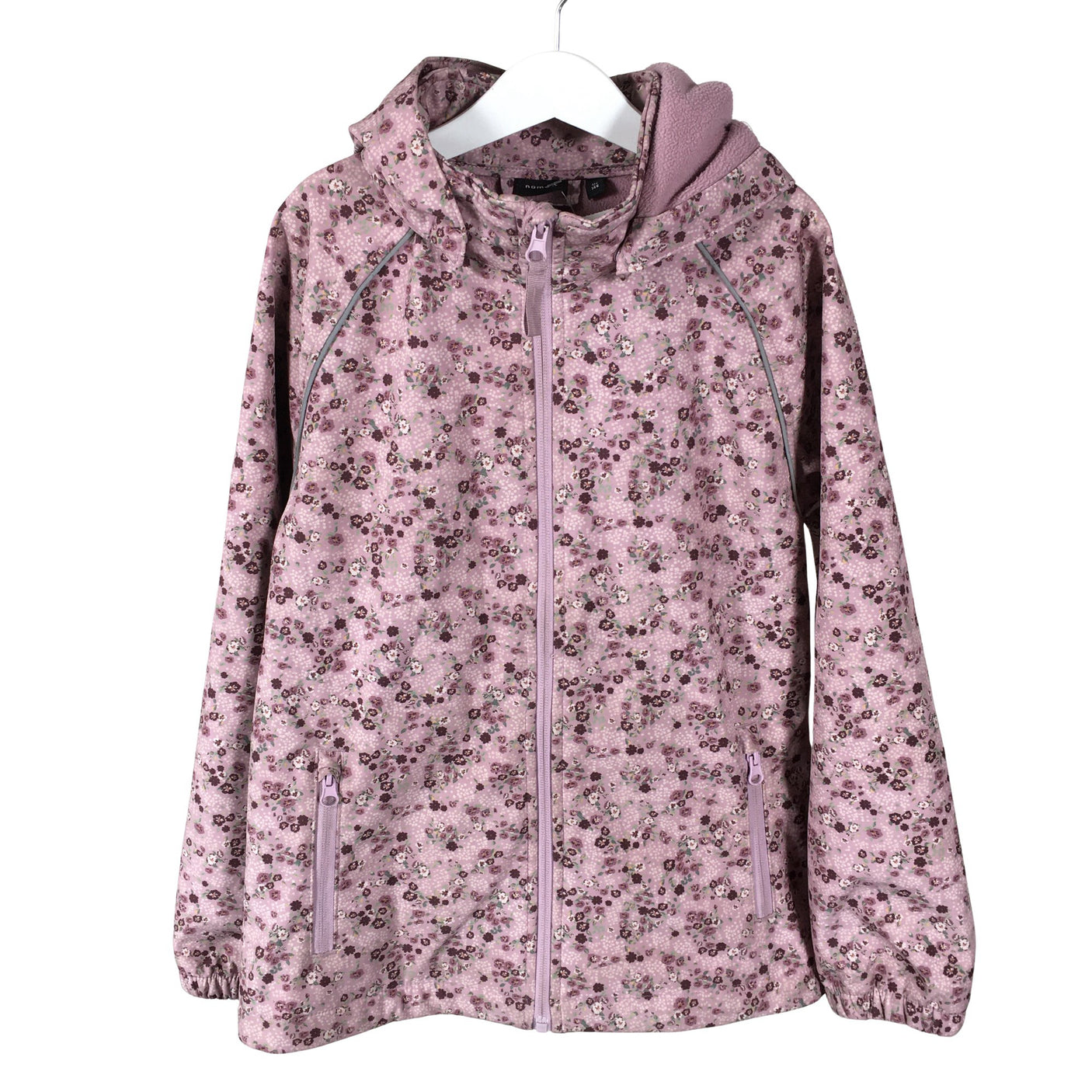 Tyttöjen Name It - Softshell-takki, koko 140 - 146 - Vaaleanpunainen (1)