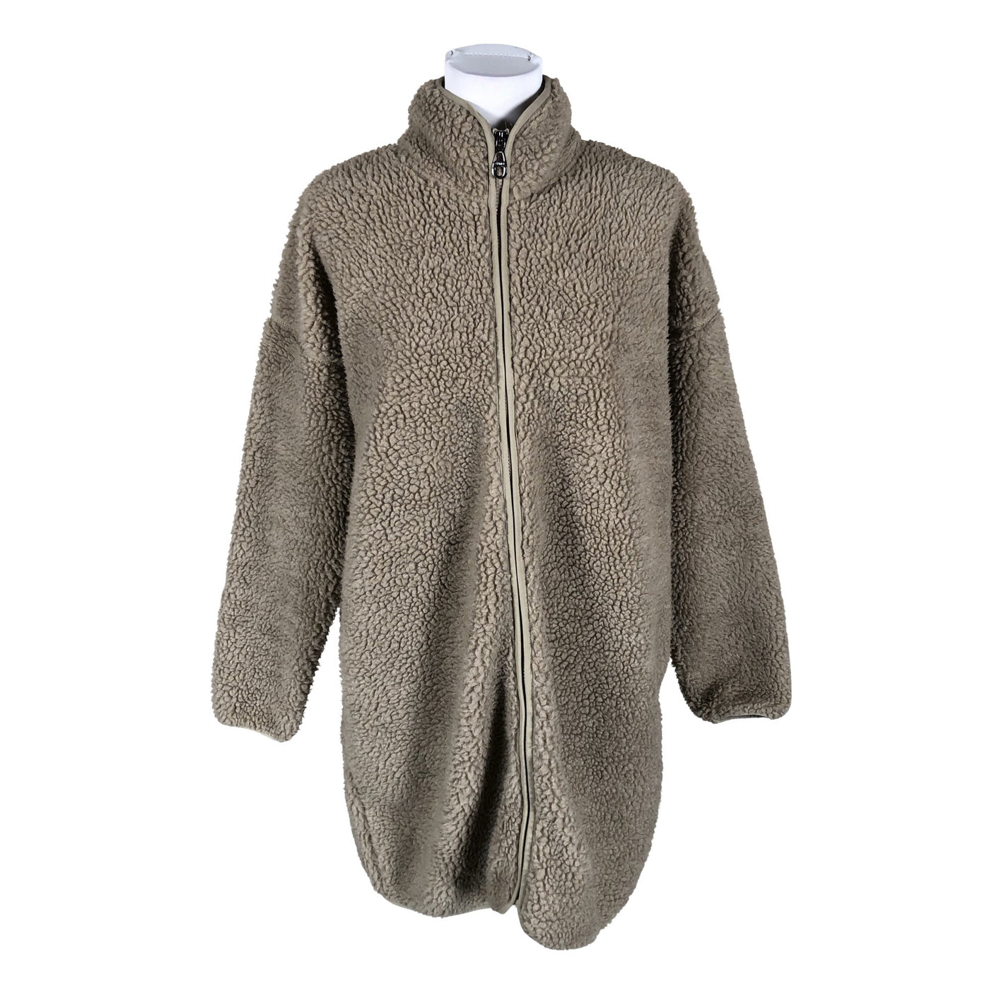 Naisten Oxmo - Fleecetakki, koko 38 - Beige (1)