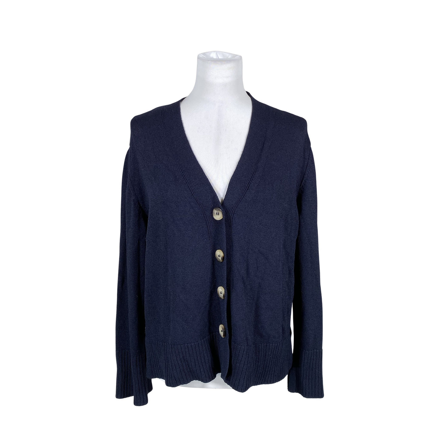 Naisten Massimo Dutti - Neuletakki, koko 38 - Sininen (1)
