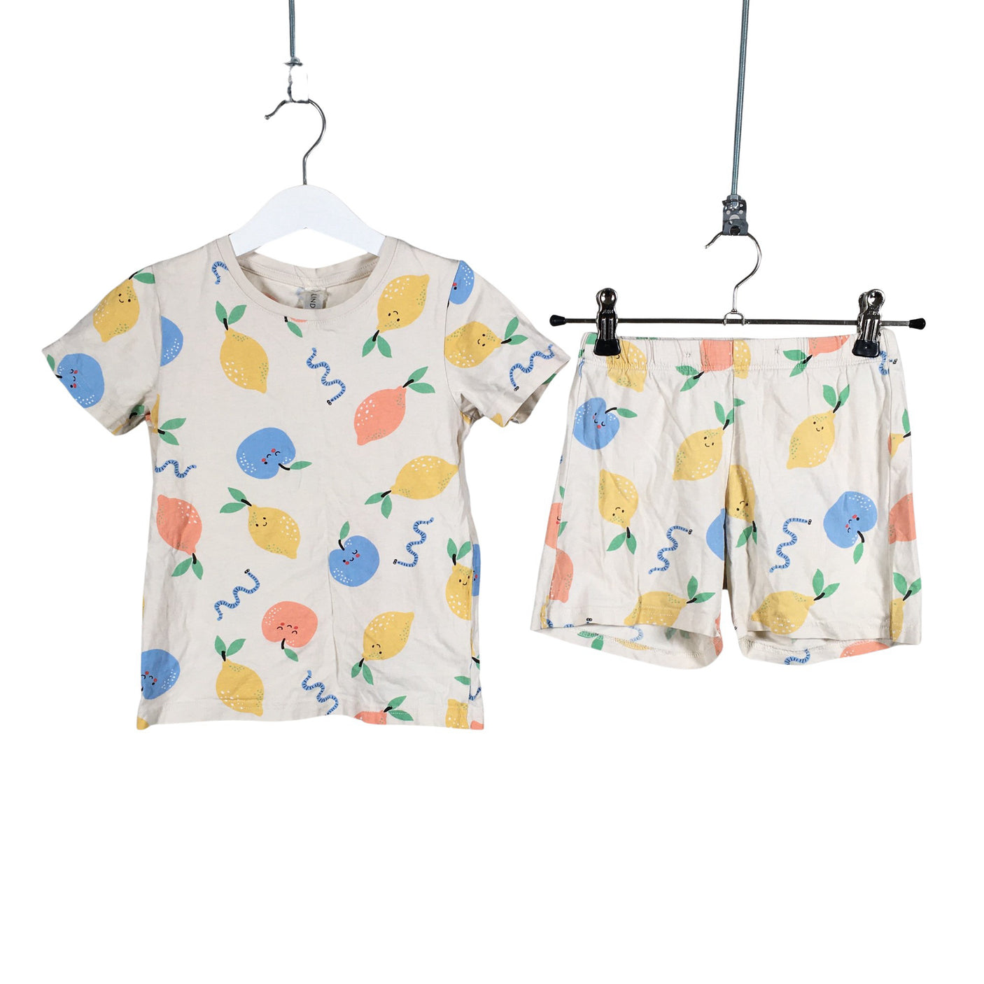 Unisex Lindex - T-paita, koko 86 - 92 - Beige (1)