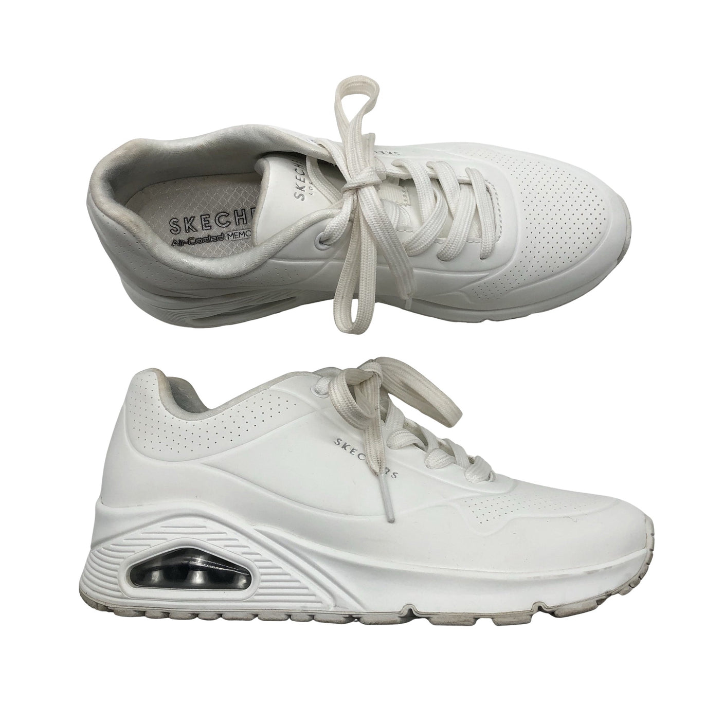 Naisten Skechers - Tennarit, koko 37 - Valkoinen (1)