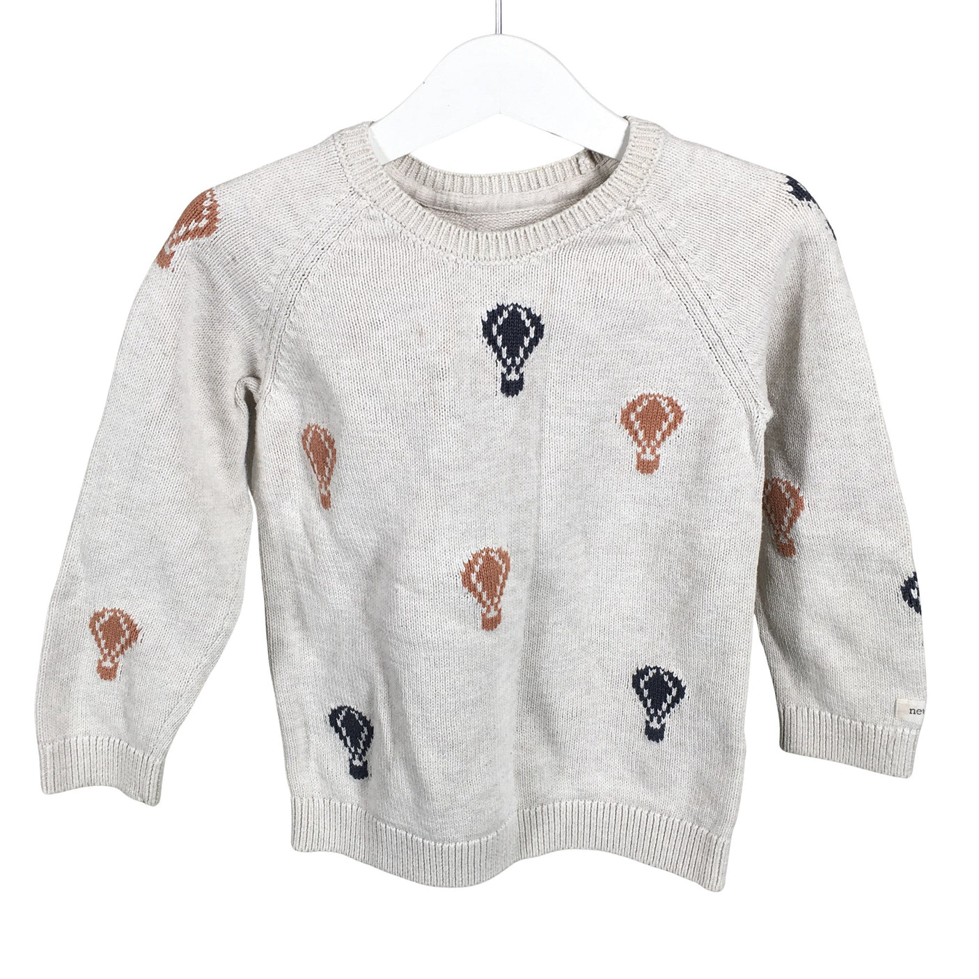 Unisex Newbie - Neulepaita, koko 98 - 104 - Beige (1)