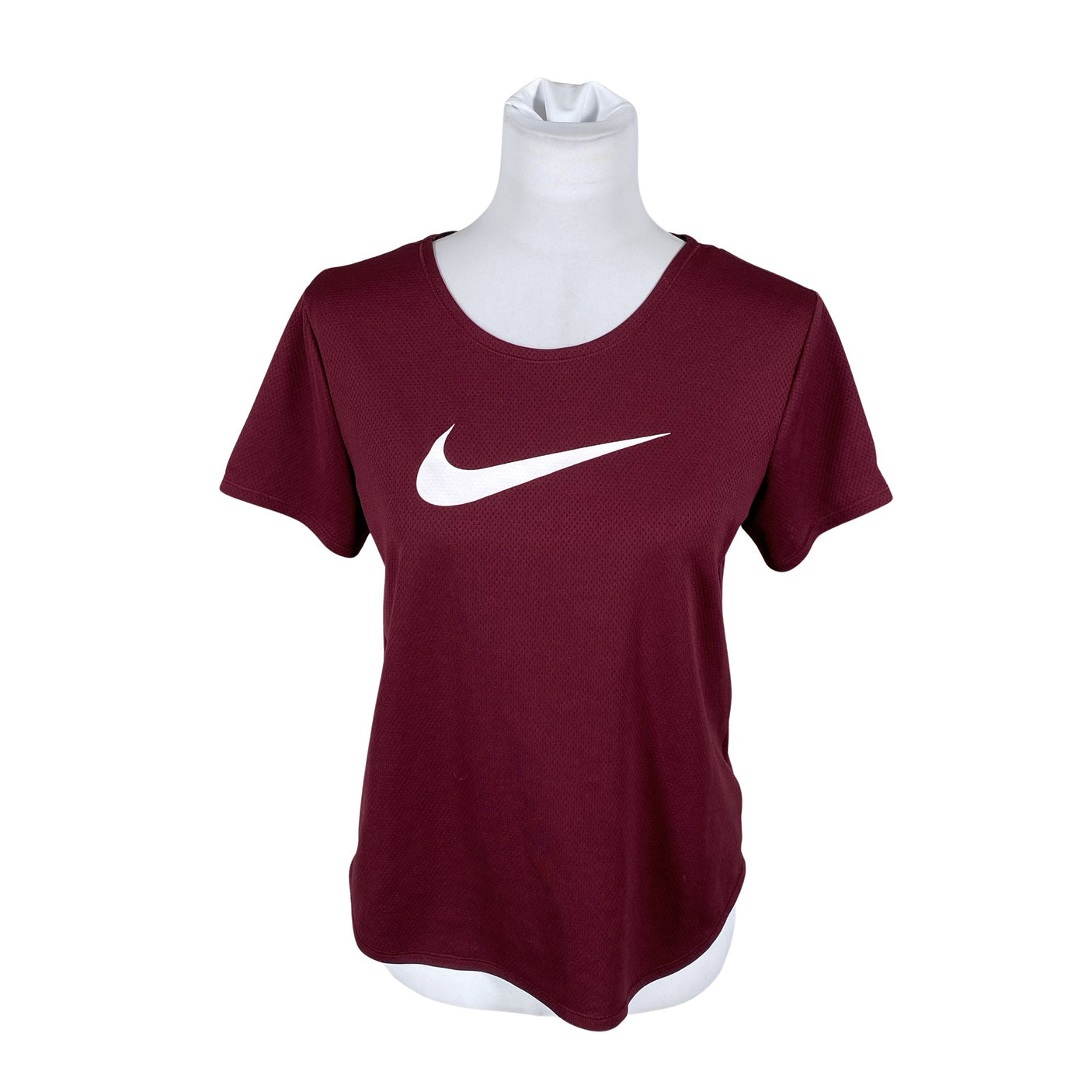 Naisten Nike - Urheilupaita, lyhyet hihat, koko 38 - Viininpunainen (1)