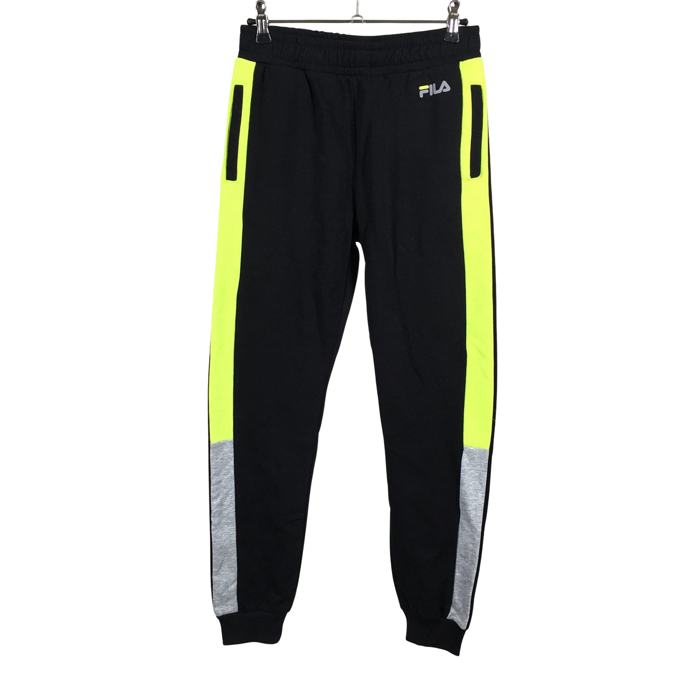 Unisex Fila - Collegehousut, koko 146 - 152 - Musta (1)