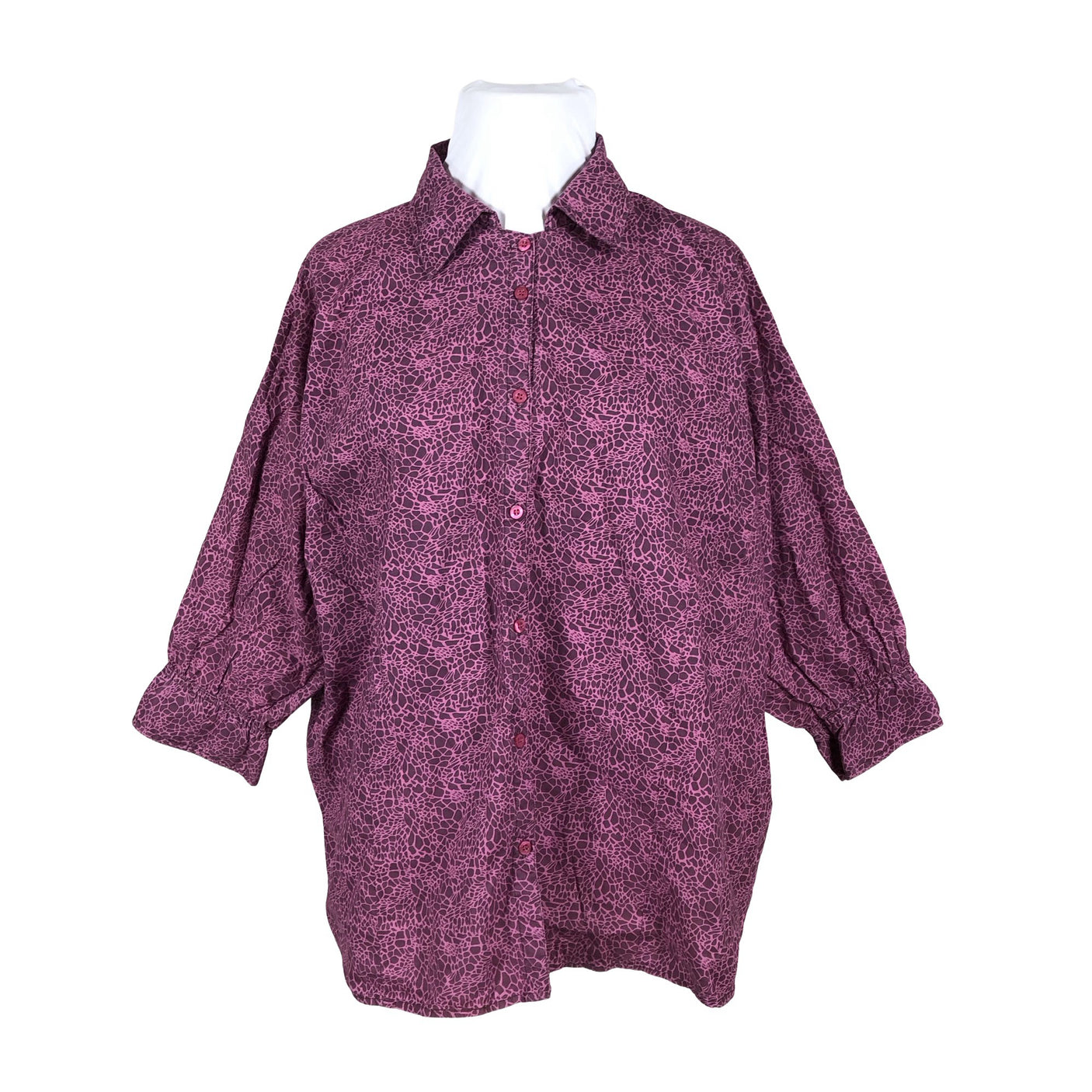 Naisten Avenue - Kauluspaita, koko 56 - Violetti (1)
