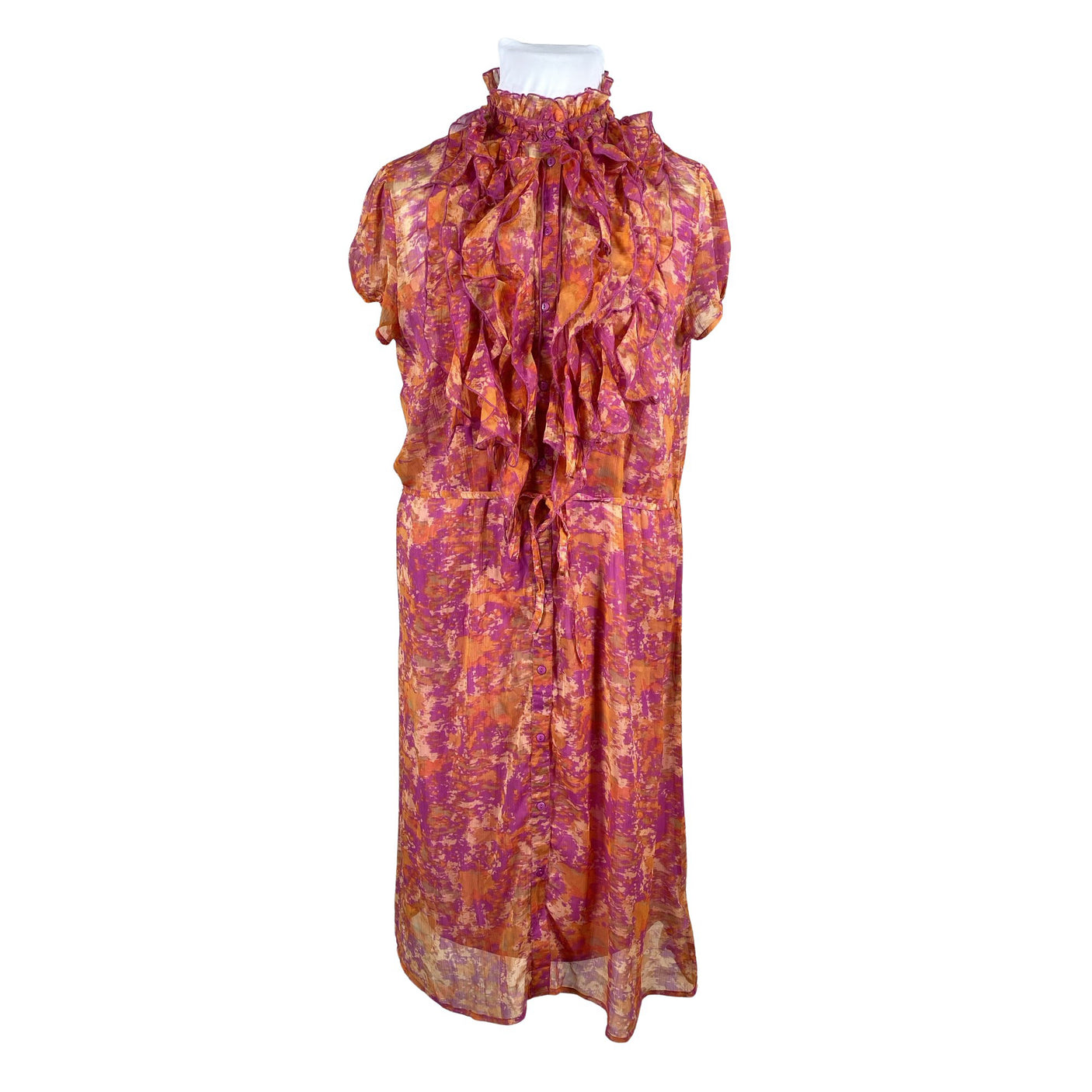 Naisten Saint Tropez - Sifonkimekko, koko 42 - Pinkki (1)