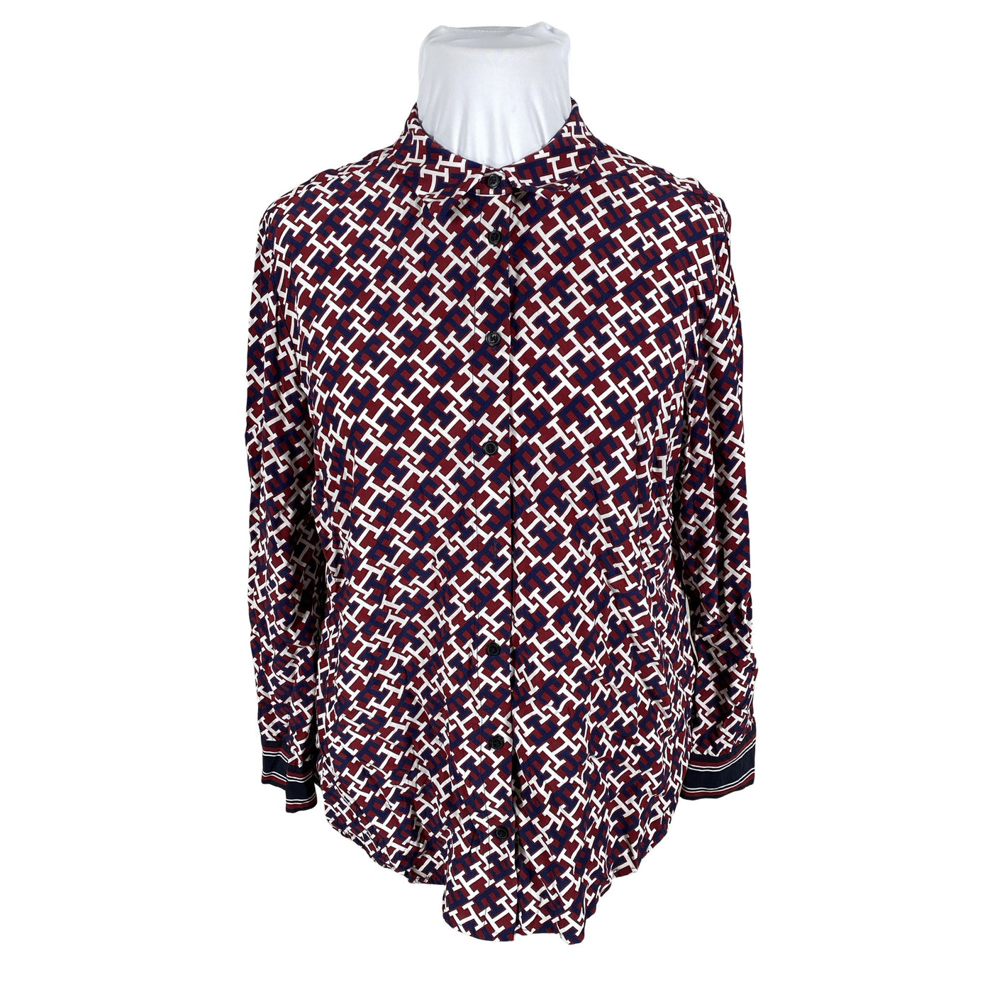 Naisten Tommy Hilfiger - Pusero, koko 46 - Viininpunainen (1)