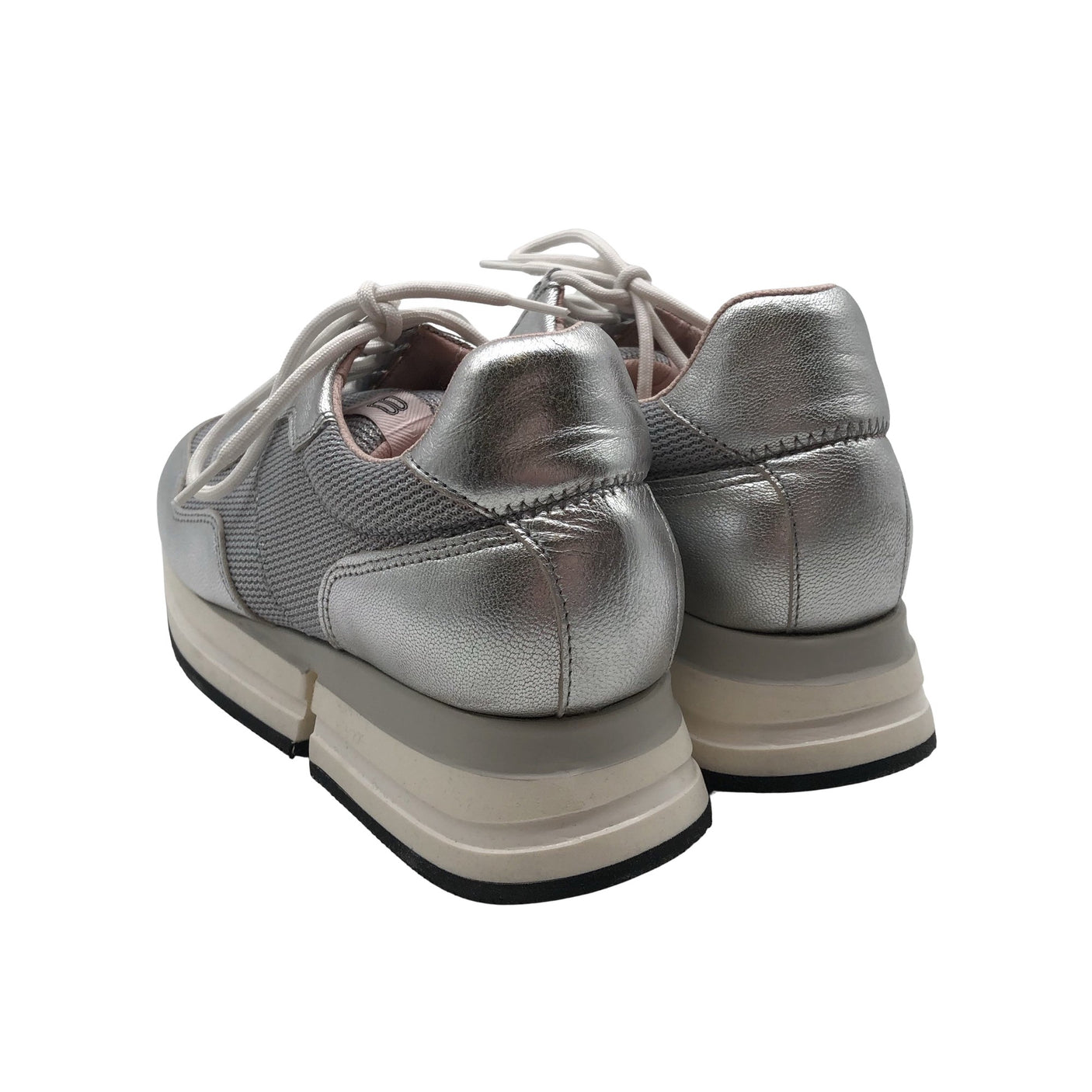 Naisten Pretty Ballerinas - Lenkkarit, koko 38 - Hopea (3)