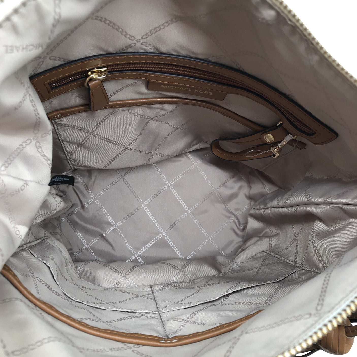 Naisten Michael Kors - Käsilaukku, koko Maxi - Beige (3)