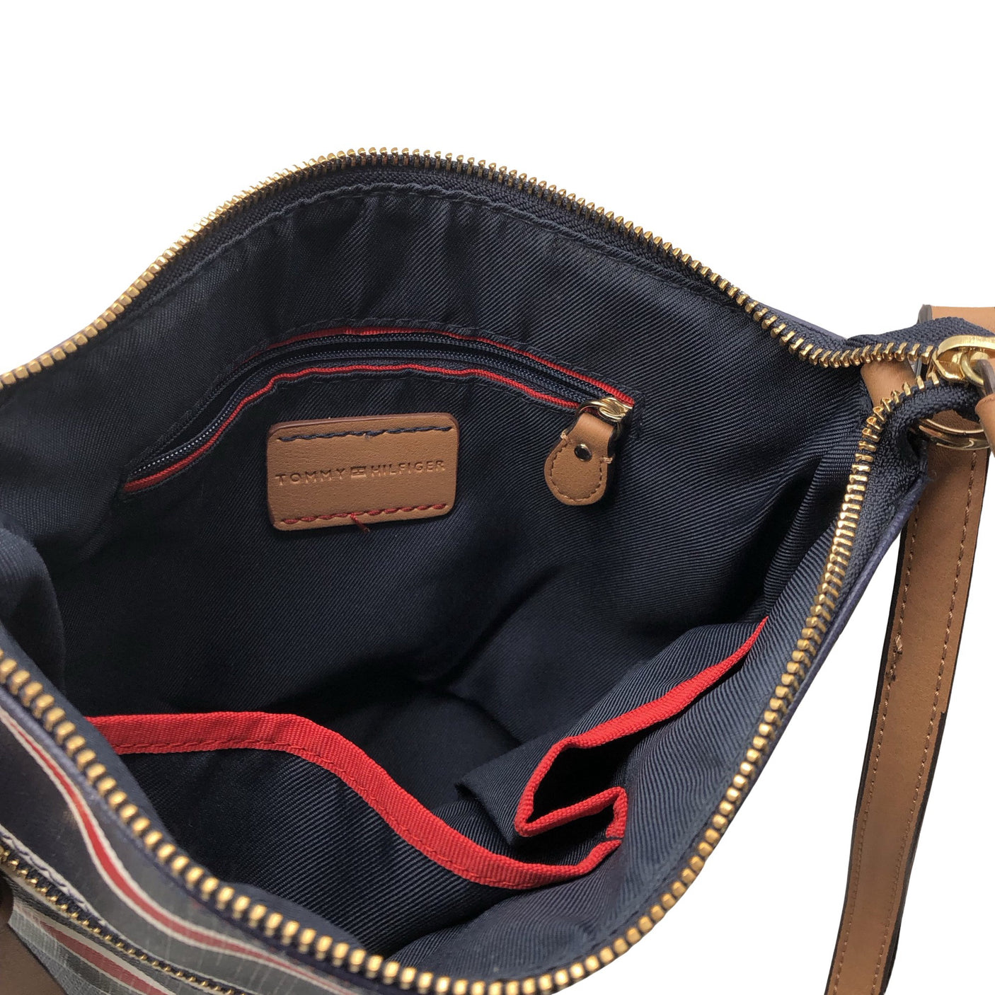 Naisten Tommy Hilfiger - Olkalaukku, koko Midi - Sininen (3)