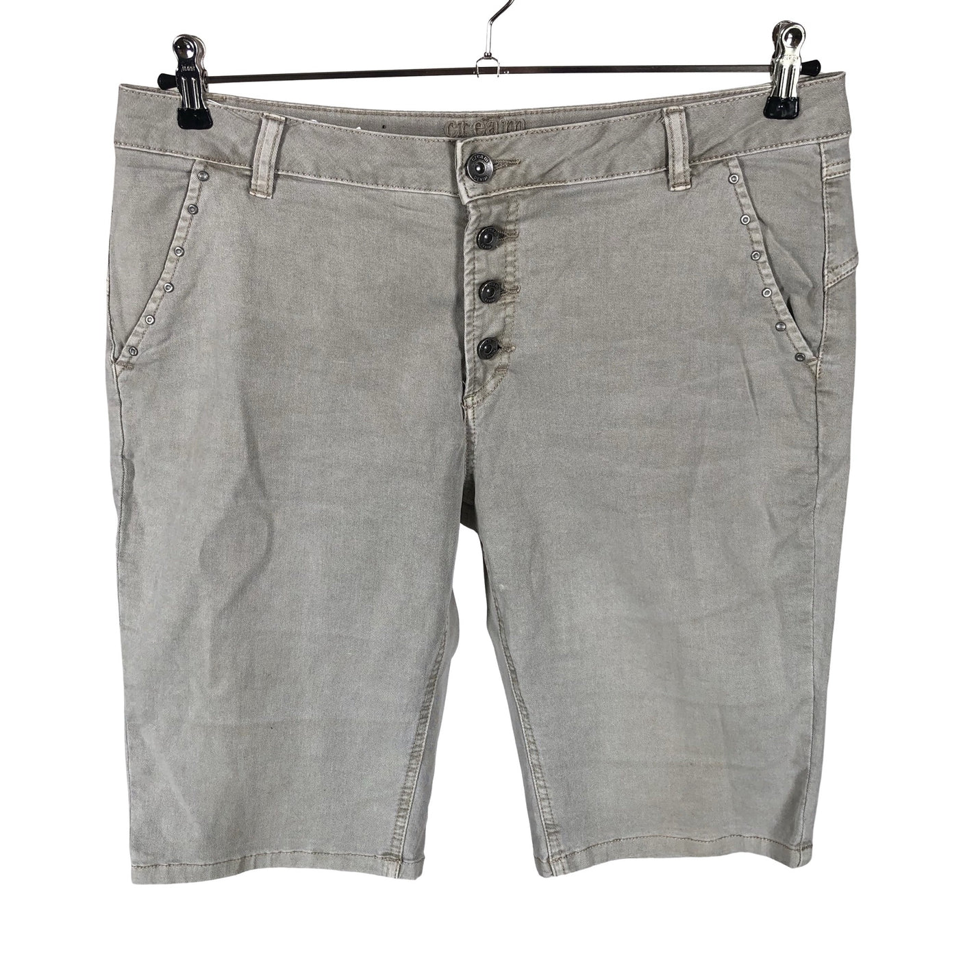 Naisten Cream - Farkkushortsit, koko 42 - Beige (1)