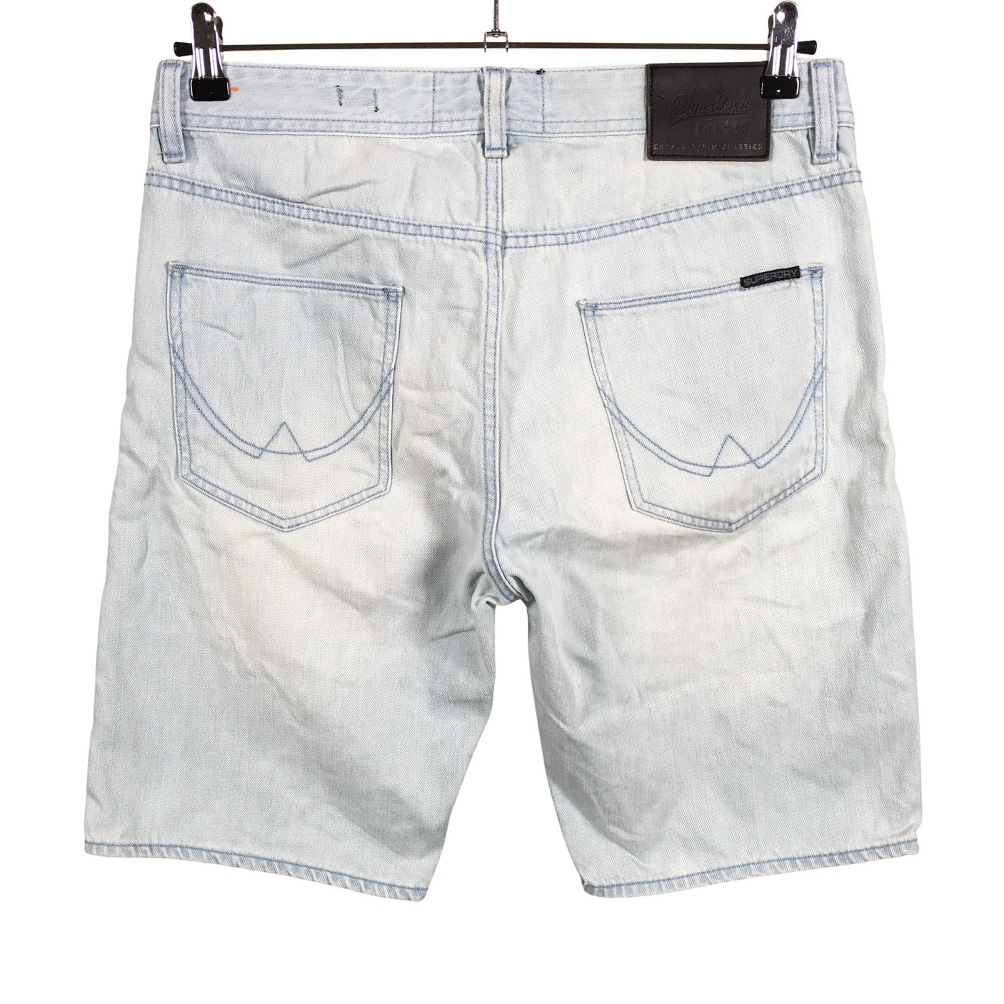 Miesten Superdry - Farkkushortsit, koko W32 - Vaaleansininen (2)