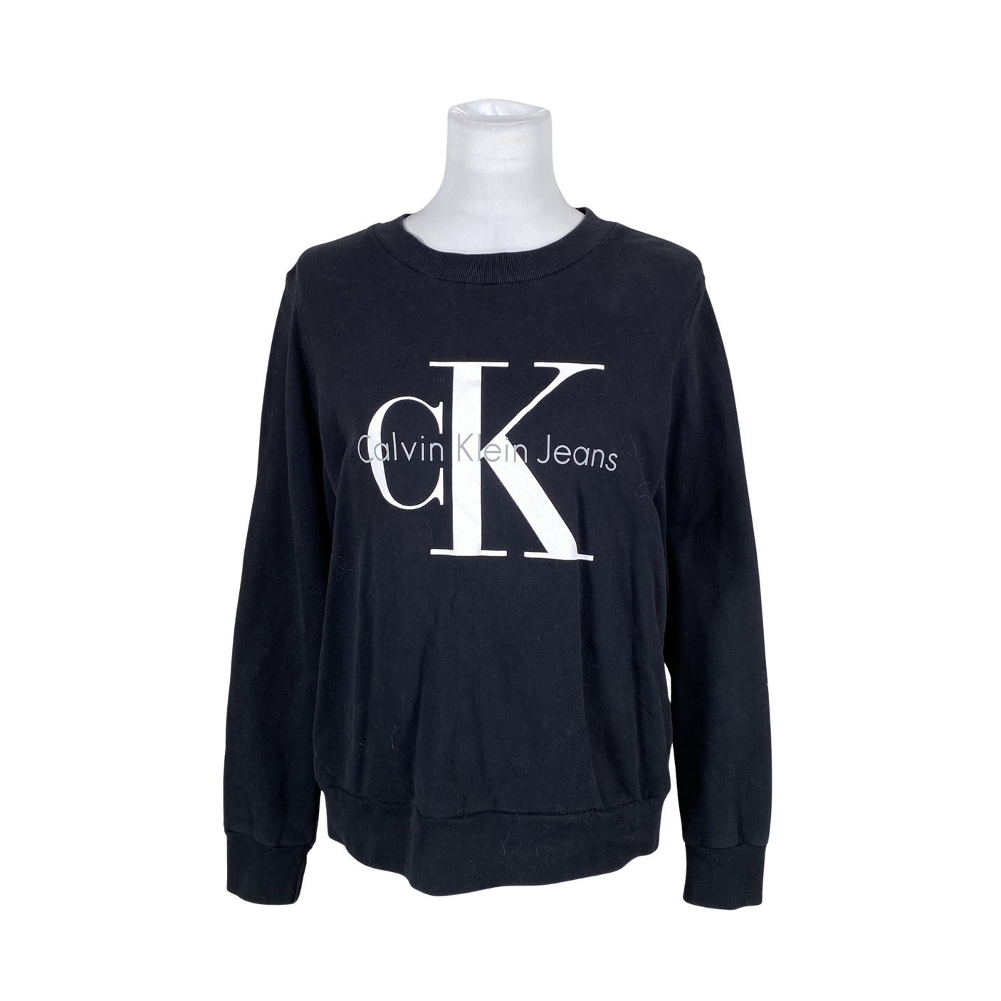 Naisten Calvin Klein Jeans - Collegepaita, koko 40 - Musta (1)