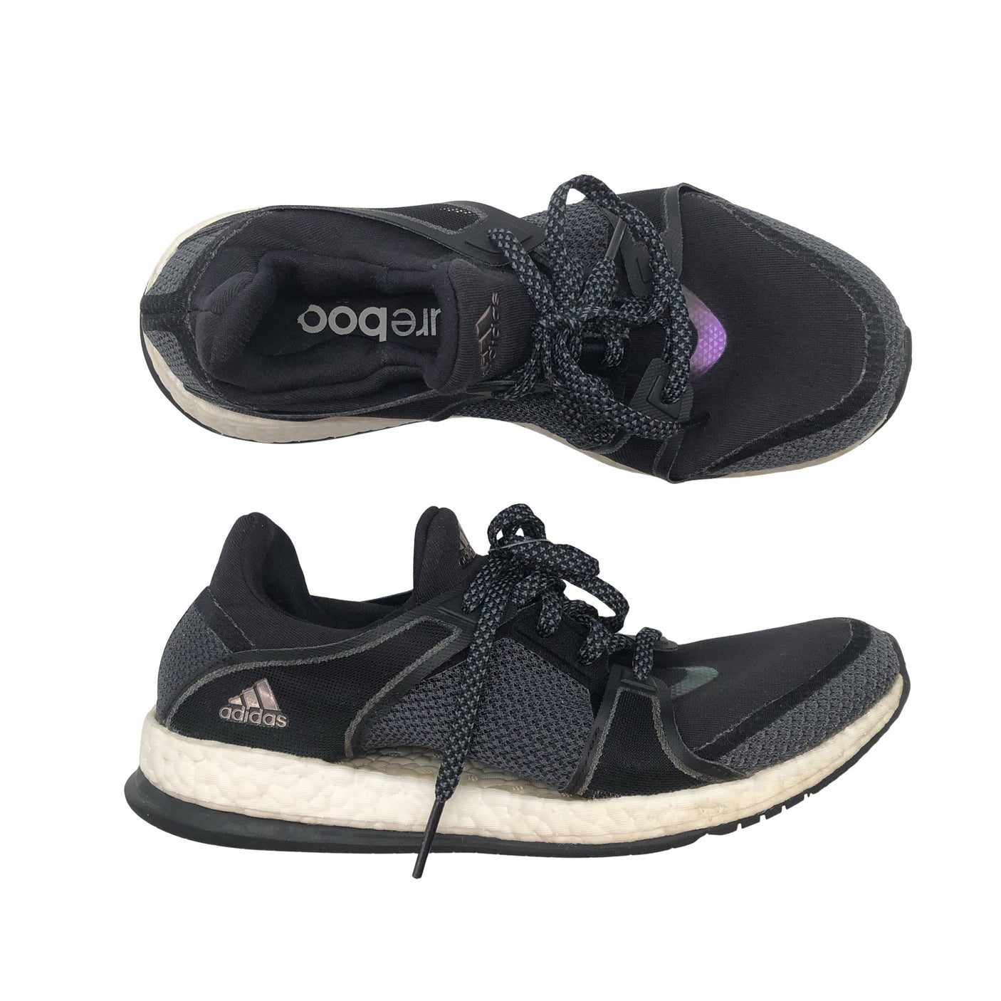 Naisten Adidas - Lenkkarit, koko 38 - Musta (1)