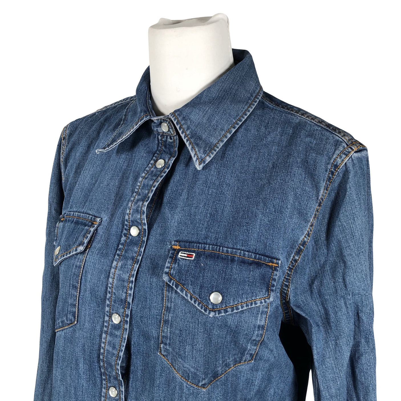 Naisten Tommy Jeans (Tommy Hilfiger) - Kangasmekko, koko 40 - Sininen (3)