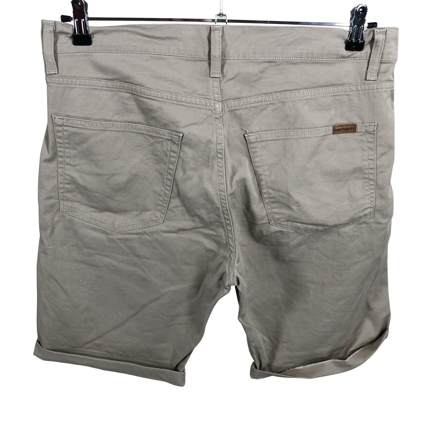 Miesten Carhartt - Shortsit, koko W32 - Beige (2)
