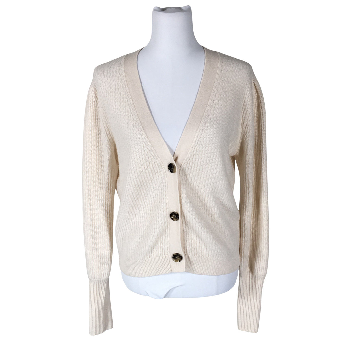 Naisten Allude - Neuletakki, koko 40 - Beige (1)