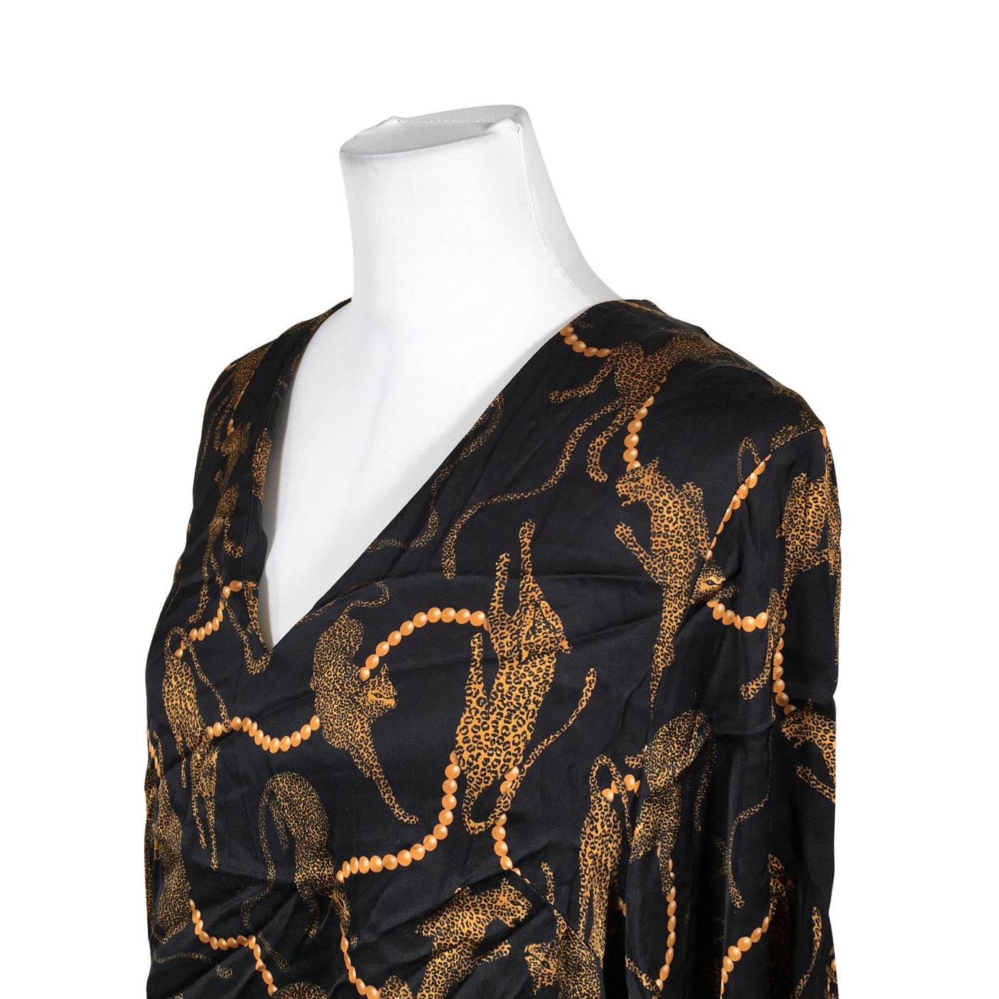 Naisten Uhana Design - Sifonkimekko, koko 40 - Musta (3)