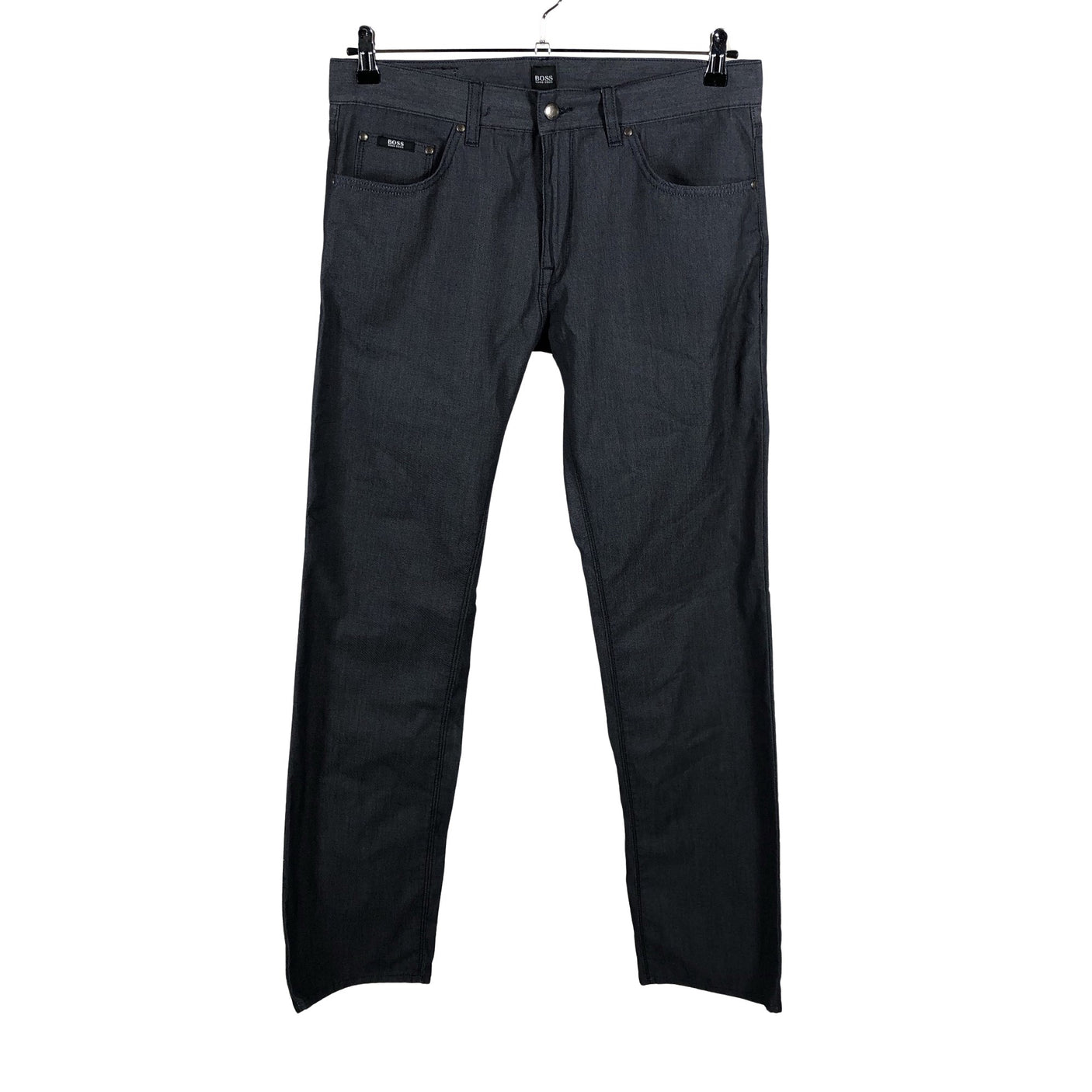 Miesten Hugo Boss - Kangashousut, koko W34 - Sininen (1)