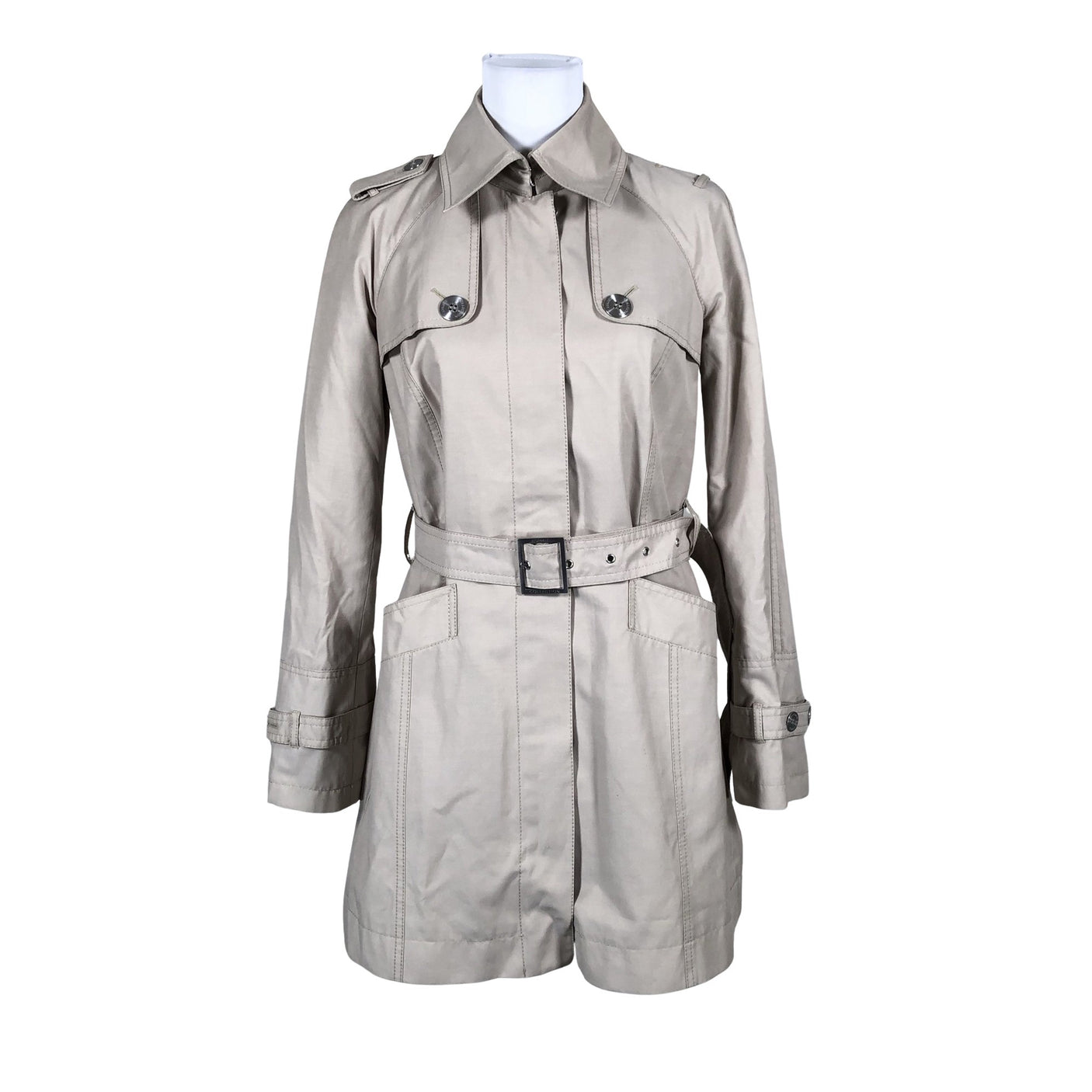 Naisten Esprit - Trenssitakki, koko 36 - Beige (1)