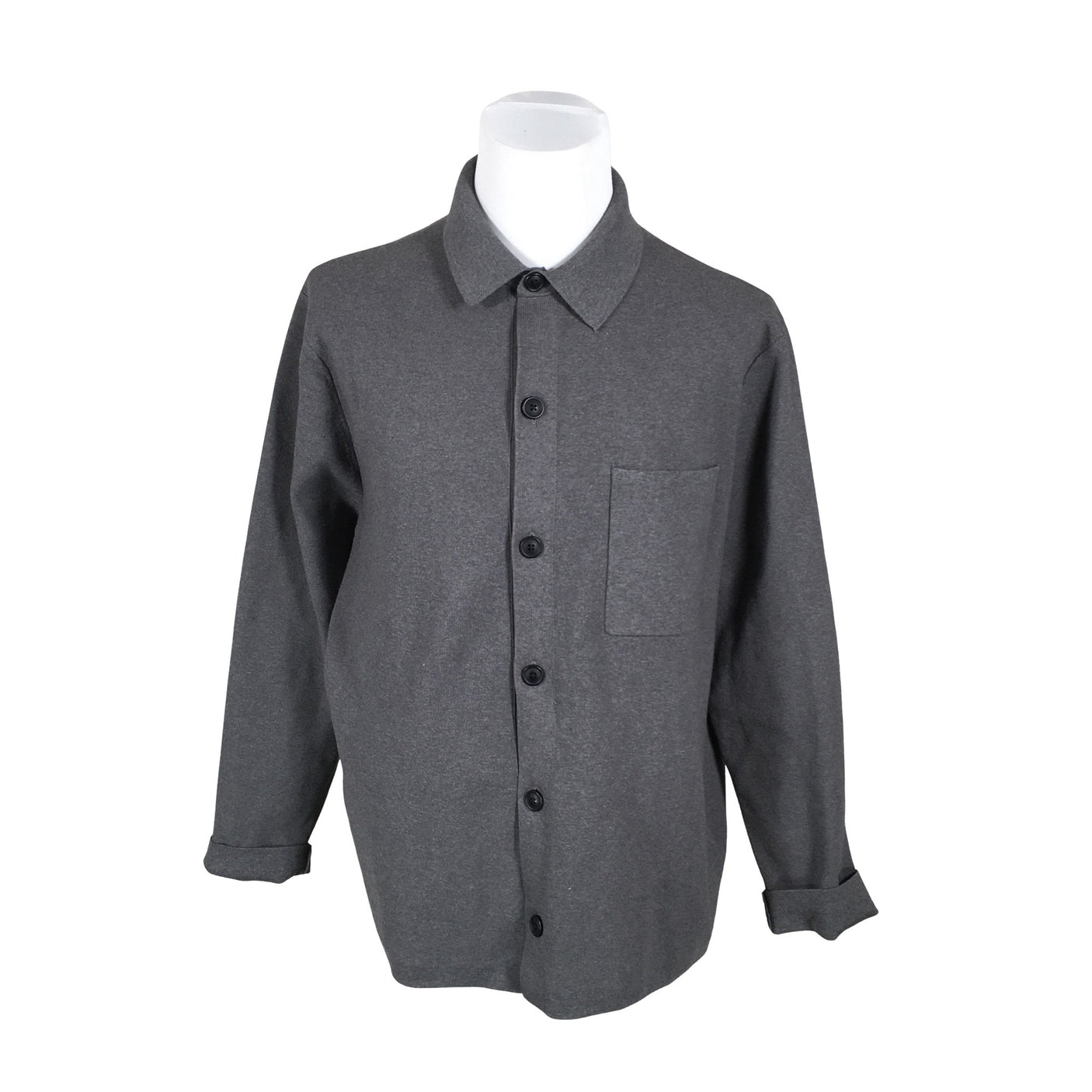 Miesten Uniqlo - Neuletakki, koko XL - Harmaa (1)
