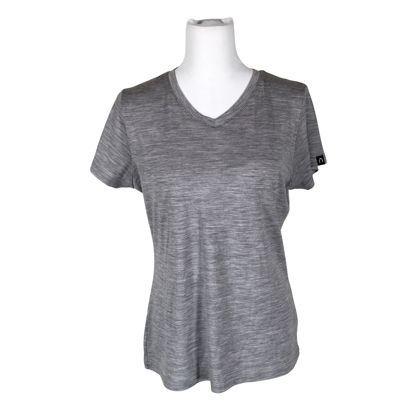 Naisten North Outdoor - Urheilupaita, lyhyet hihat, koko 40 - Harmaa (1)