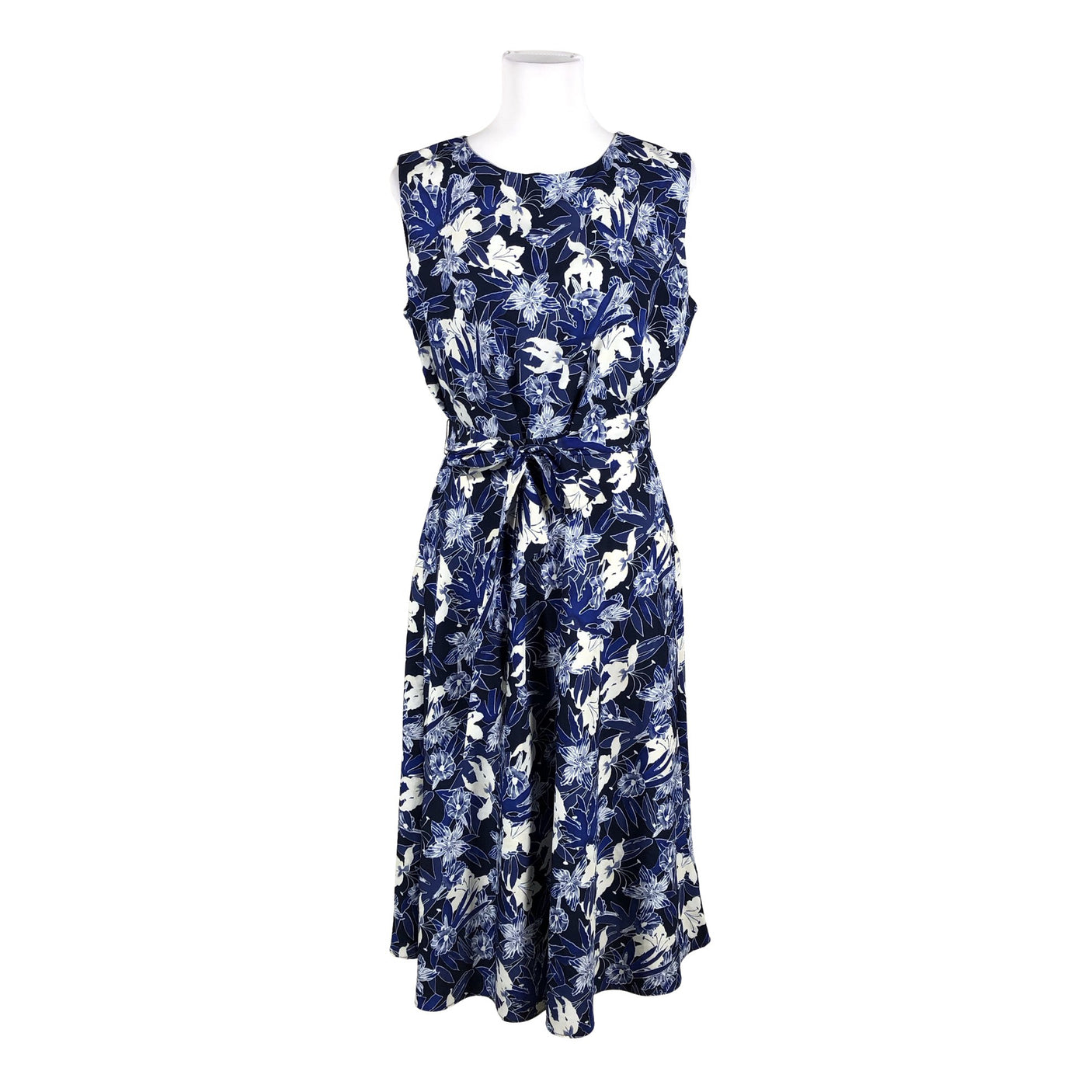 Naisten Lauren Ralph Lauren - Sifonkimekko, koko 38 - Sininen (1)