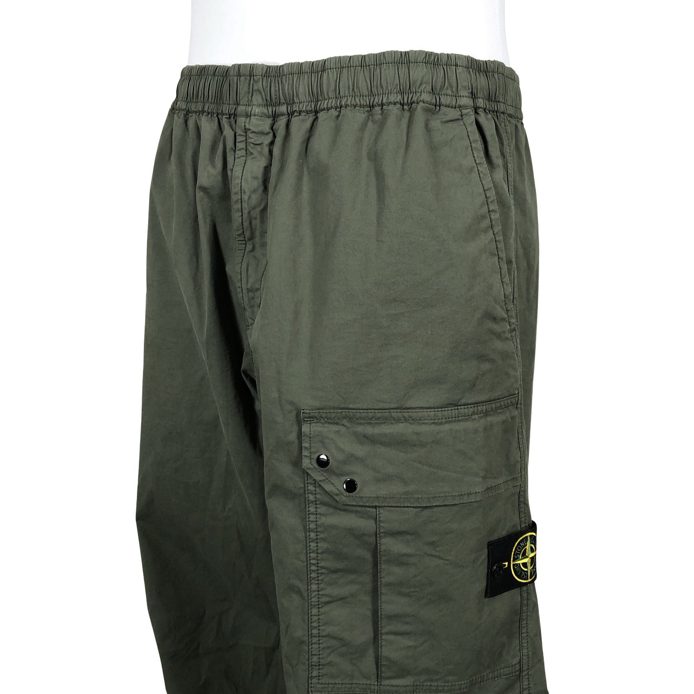 Miesten Stone Island - Cargohousut, koko W38 - Vihreä (2)