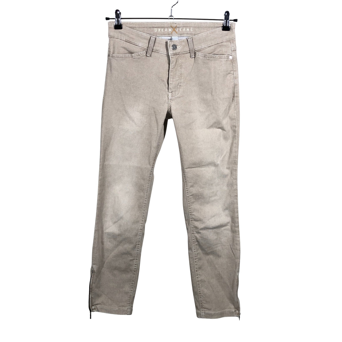 Naisten MAC - Farkut, koko 38 - Beige (1)