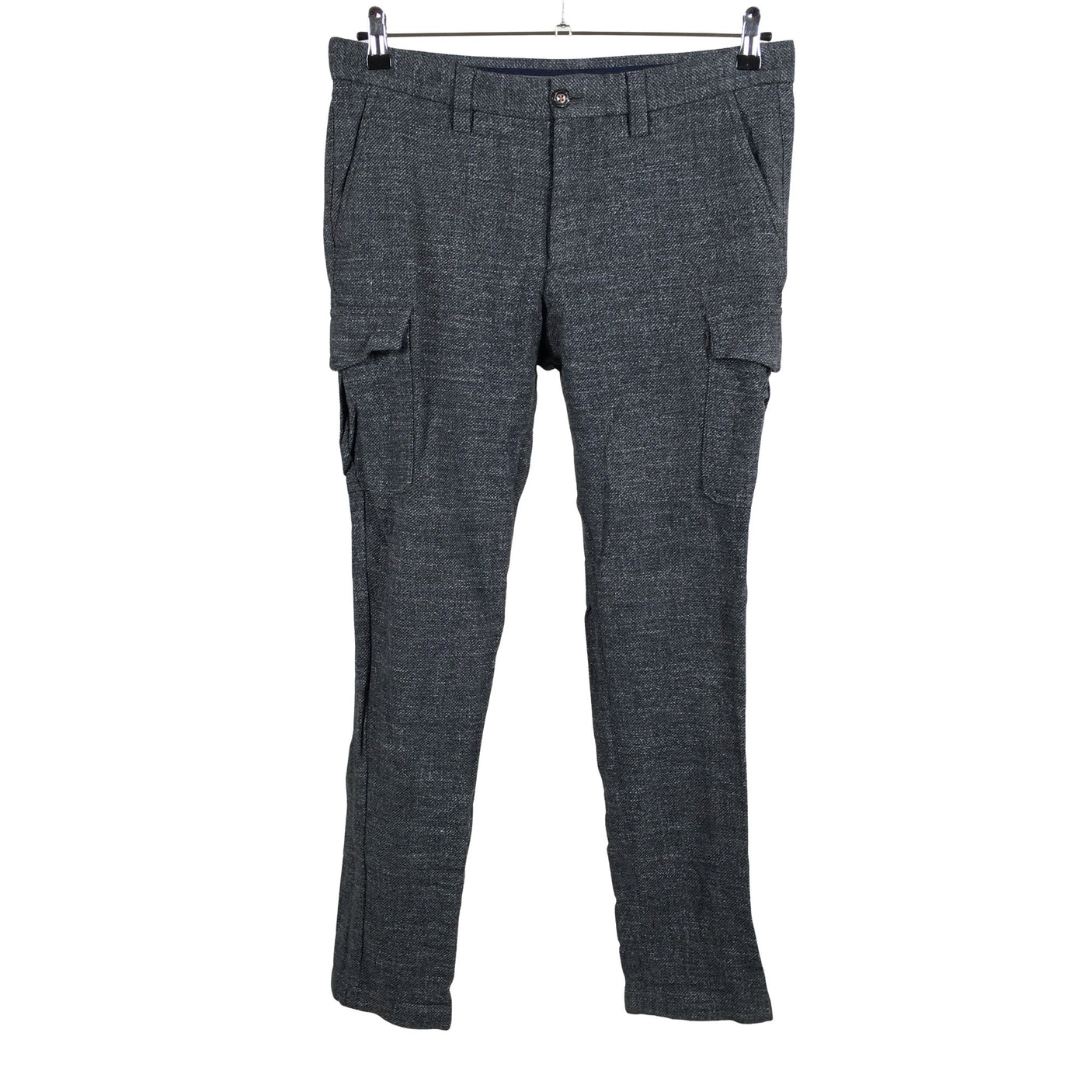 Miesten Massimo Dutti - Kangashousut, koko W32 - Harmaa (1)