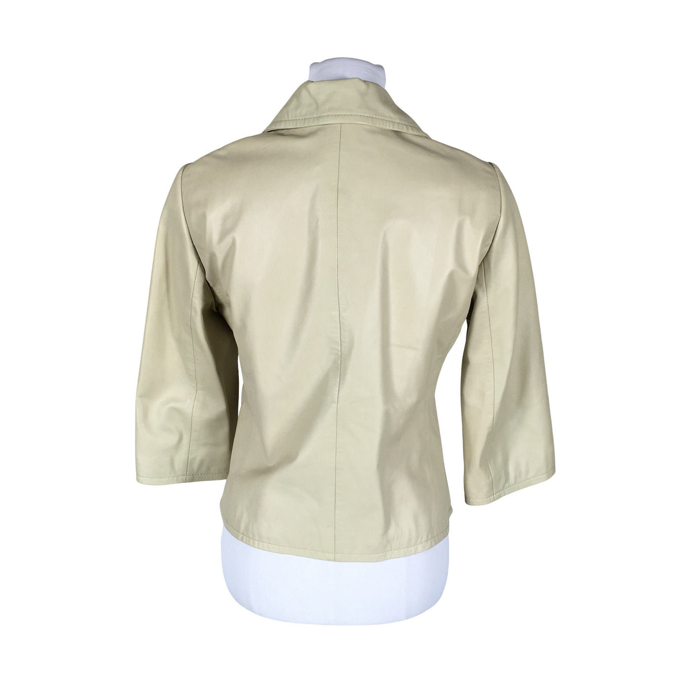Naisten Taifun - Nahkatakki, koko 36 - Beige (2)
