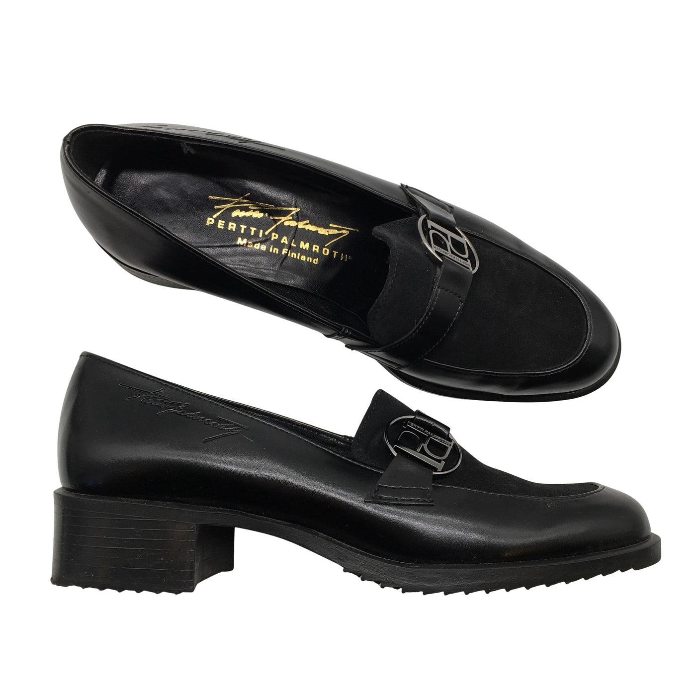 Naisten Pertti Palmroth - Loaferit, koko 39 - Musta (1)