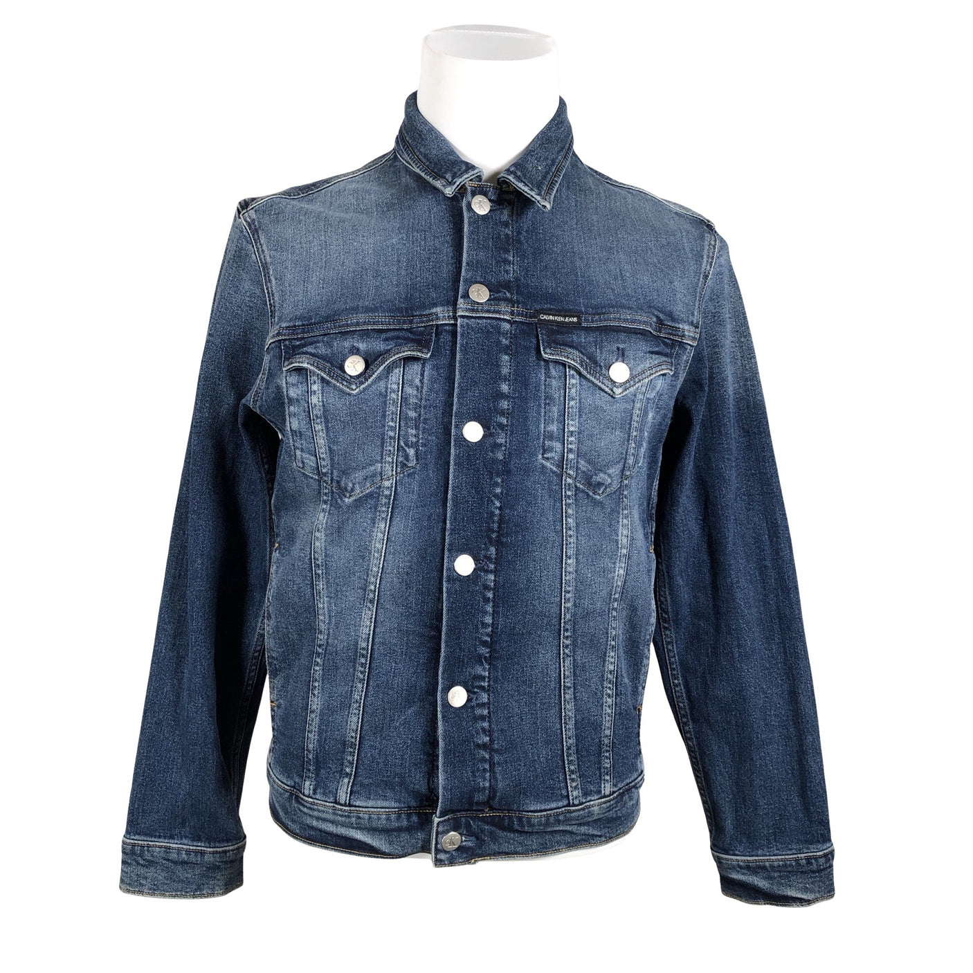 Miesten Calvin Klein Jeans - Farkkutakki, koko S - Sininen (1)