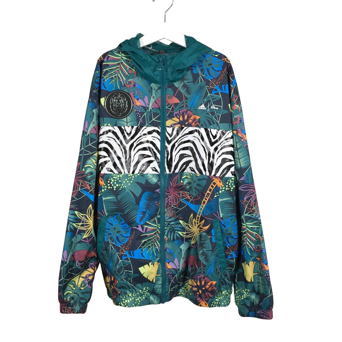 Unisex Adidas - Ulkoilutakki, koko 146 - 152 - Vihreä (1)